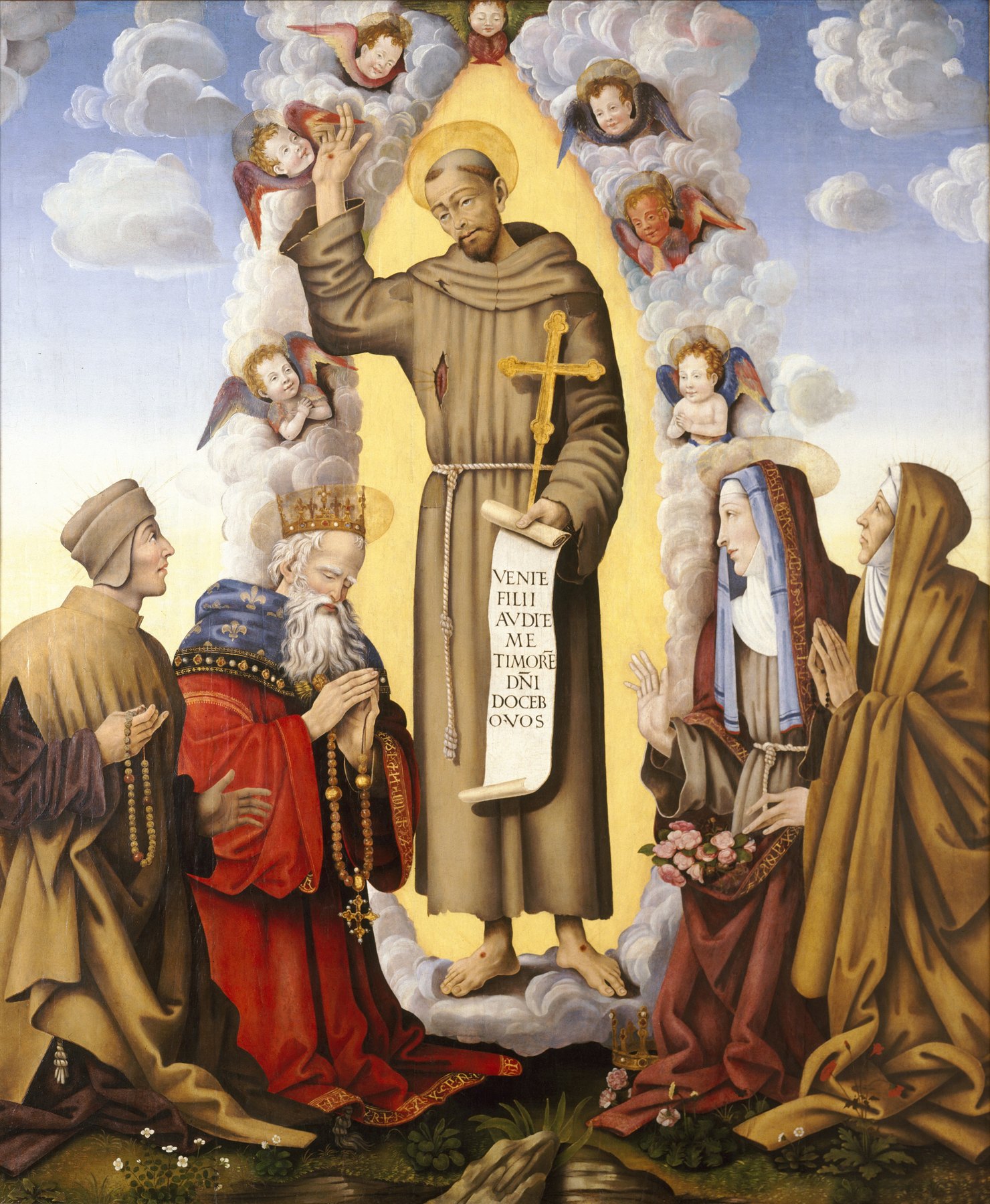 Saint Francis in Glory — Filippino Lippi
