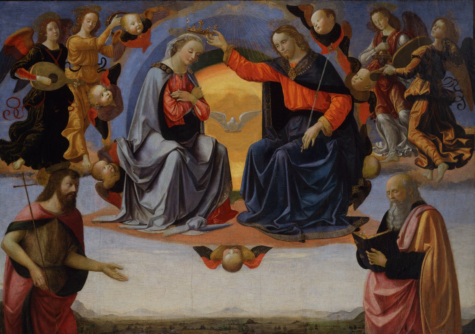 The Coronation of the Virgin — Domenico Ghirlandaio