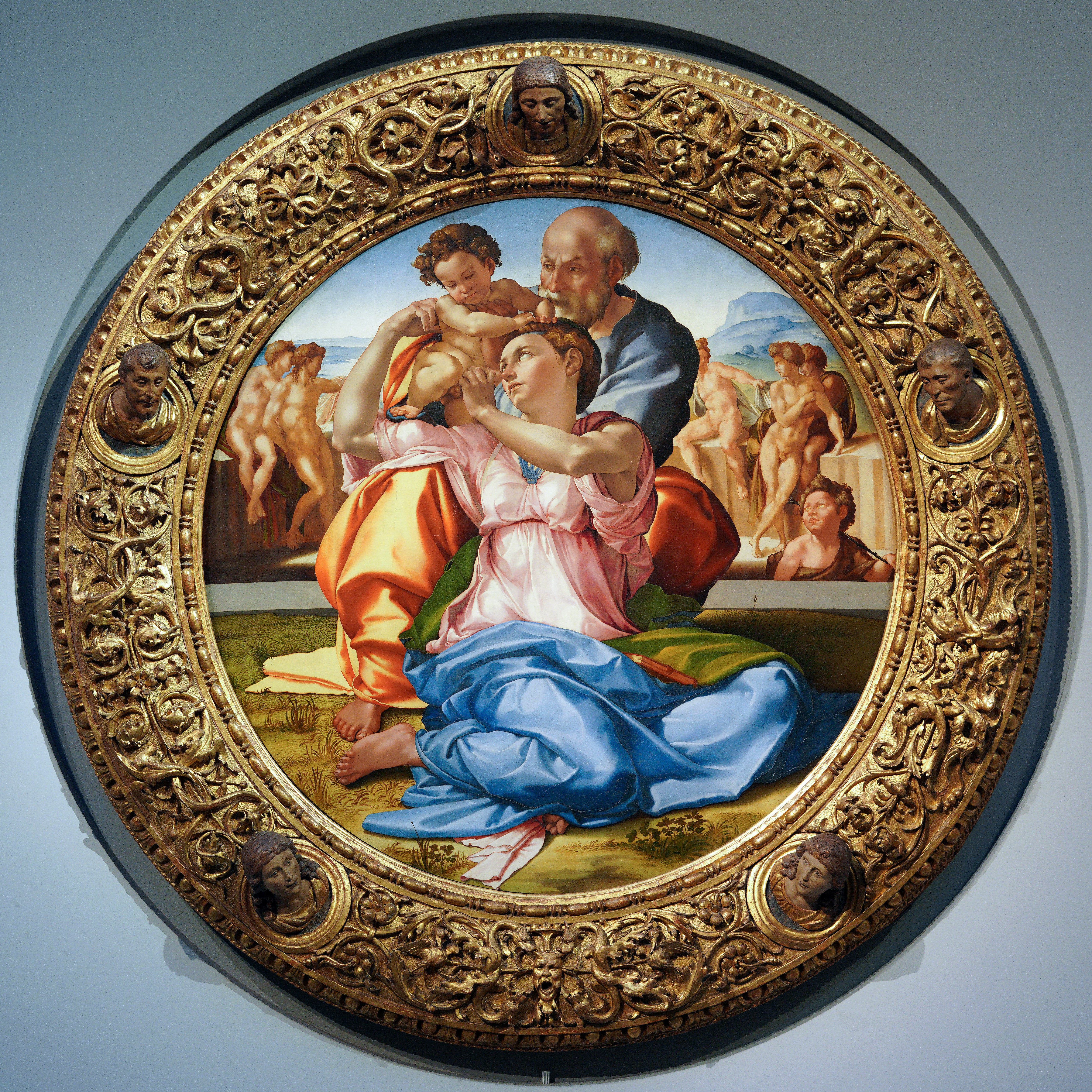 The Holy Family (Doni Tondo) — Michelangelo