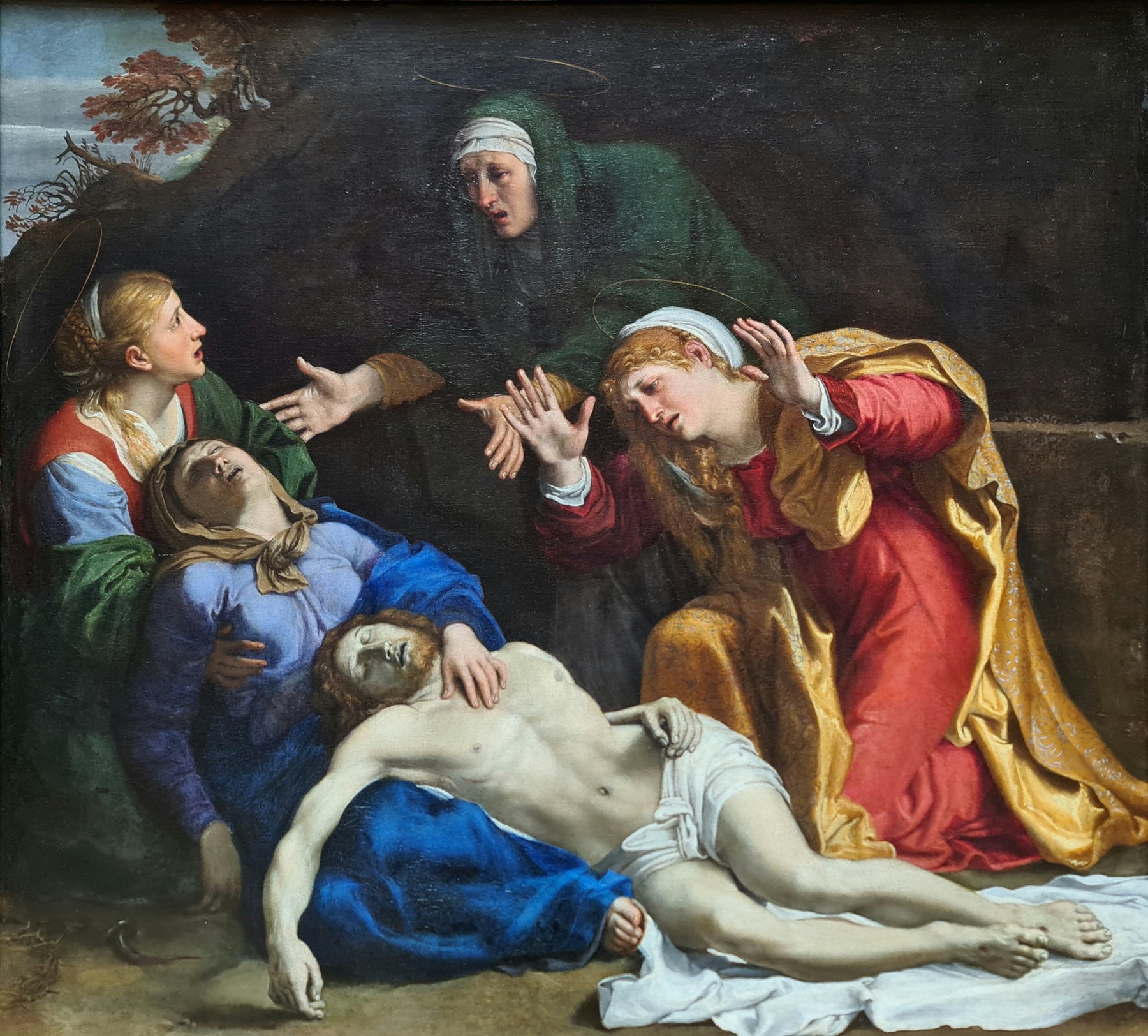 The Lamentation of Christ — Annibale Carracci
