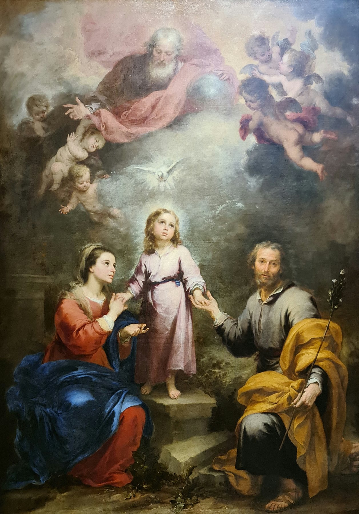 The Holy Family — Bartolomé Esteban Murillo