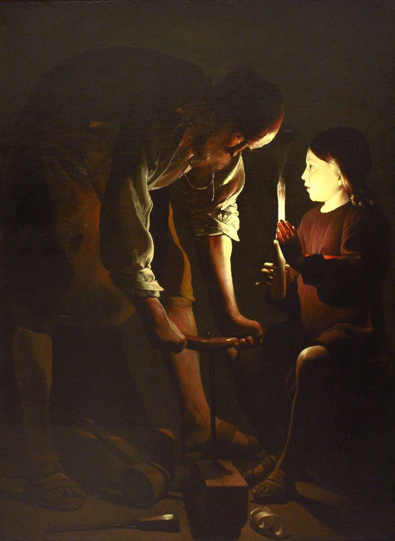 St Joseph the Carpenter — Georges de La Tour