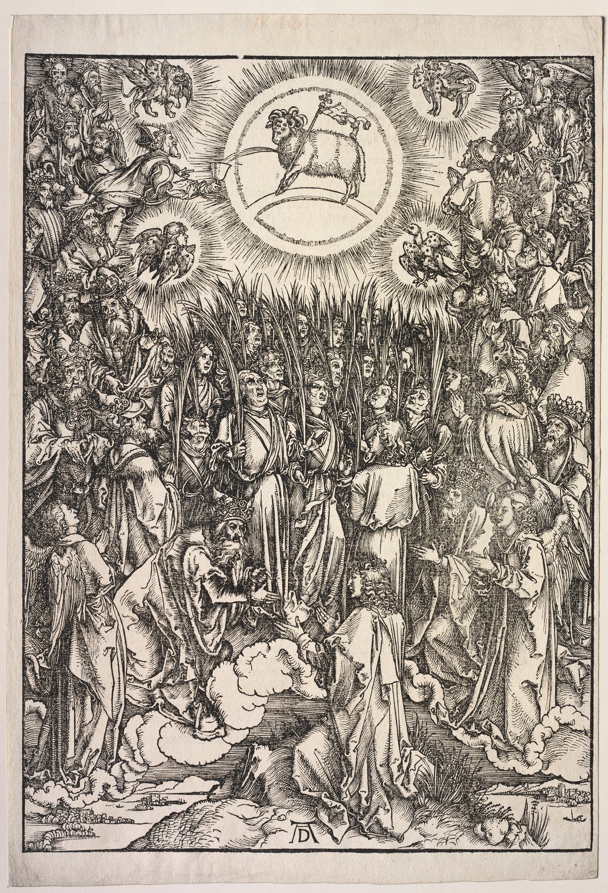 The Adoration of the Lamb, from The Apocalypse by Albrecht Dürer, 1511, The Cleveland Museum of Art