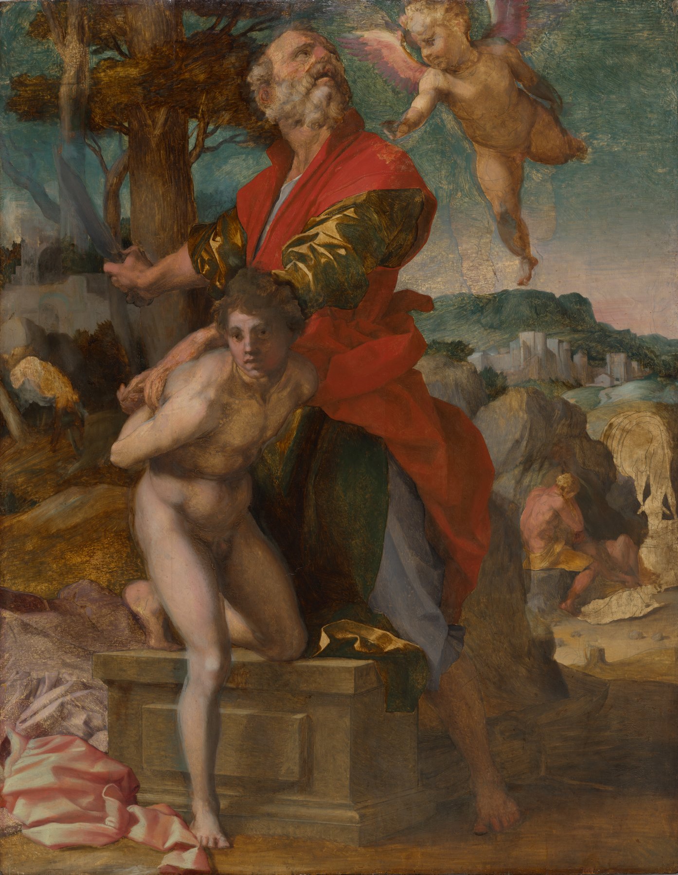 The Sacrifice of Isaac — Andrea del Sarto