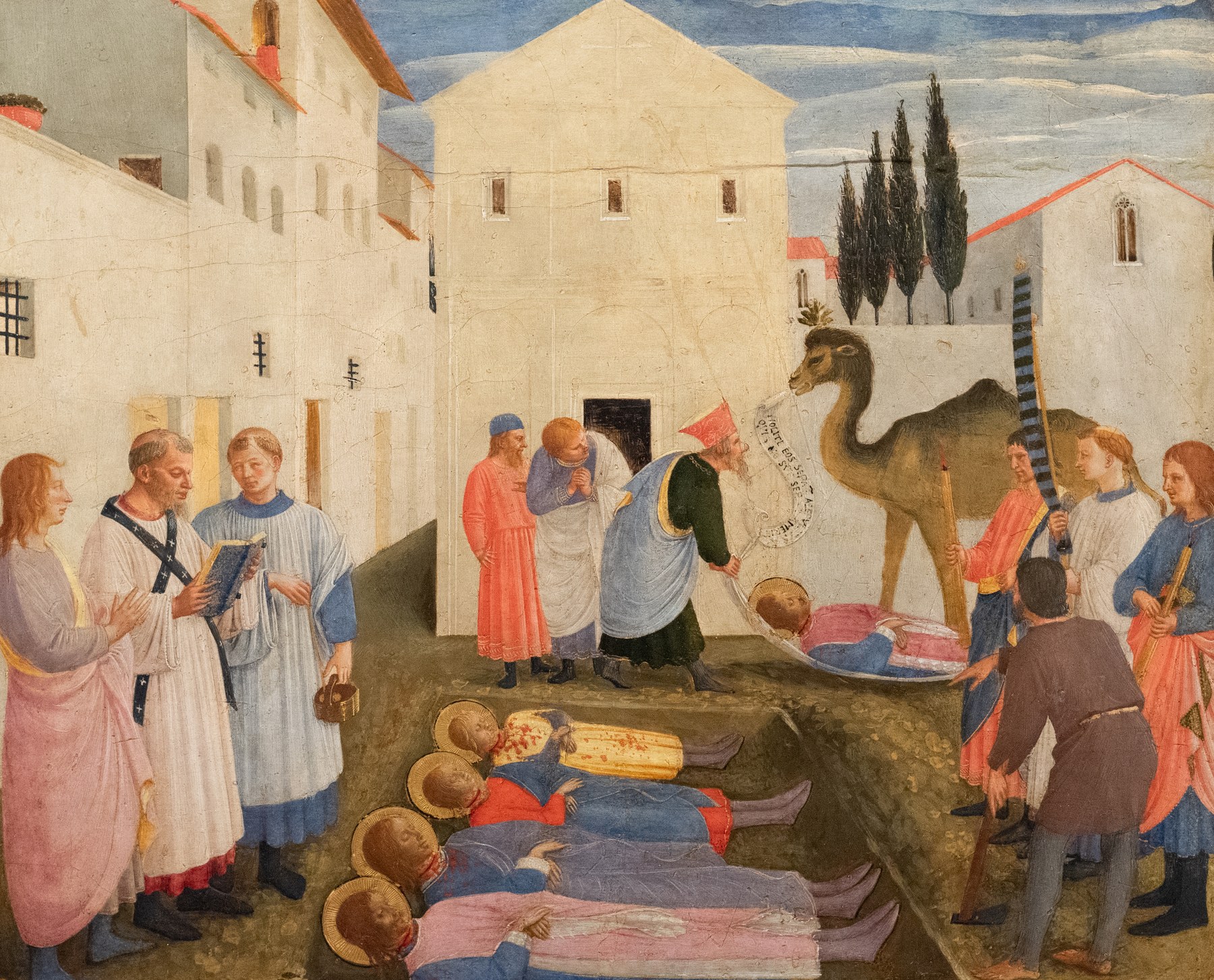 The Burial of Saints Cosmas and Damian — Fra Angelico