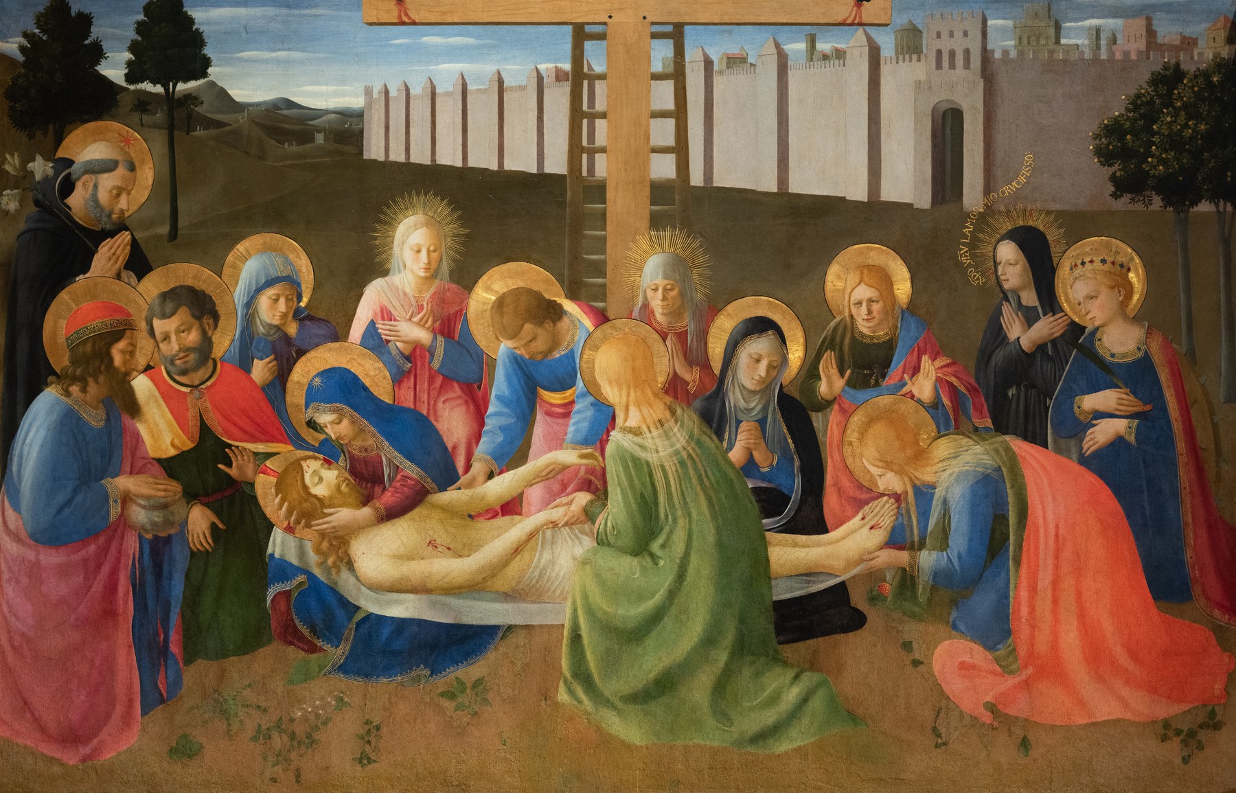 The Lamentation over the Dead Christ — Fra Angelico