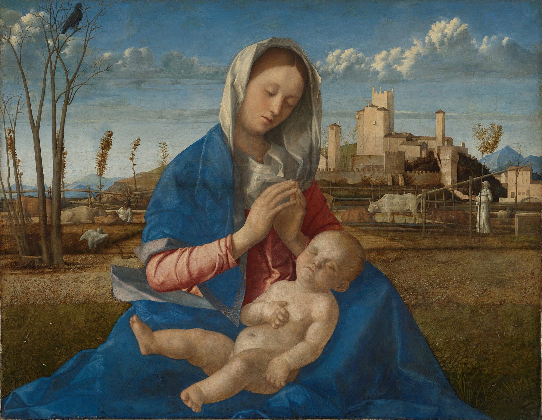 Madonna of the Meadow — Giovanni Bellini
