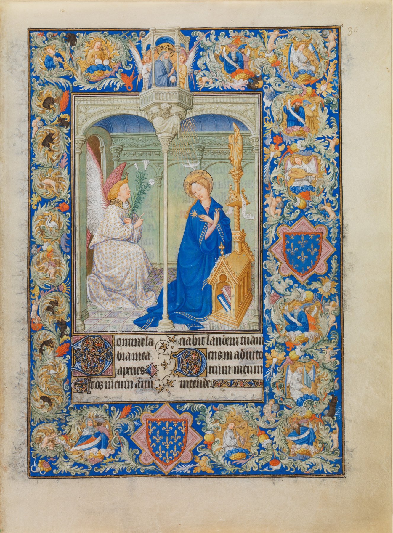 The Virgin Aracoeli — The Limbourg Brothers