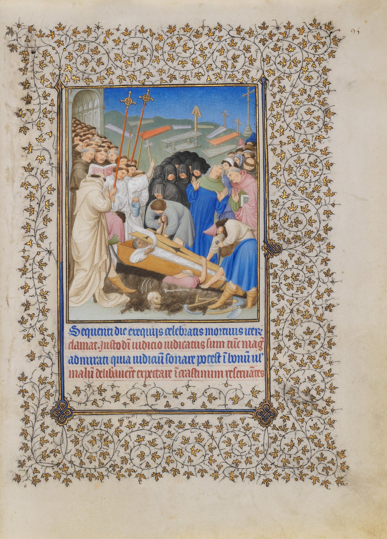 The Burial of Diocrès — The Limbourg Brothers