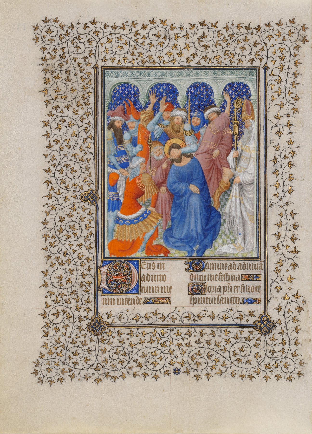 The Mocking of Christ — The Limbourg Brothers