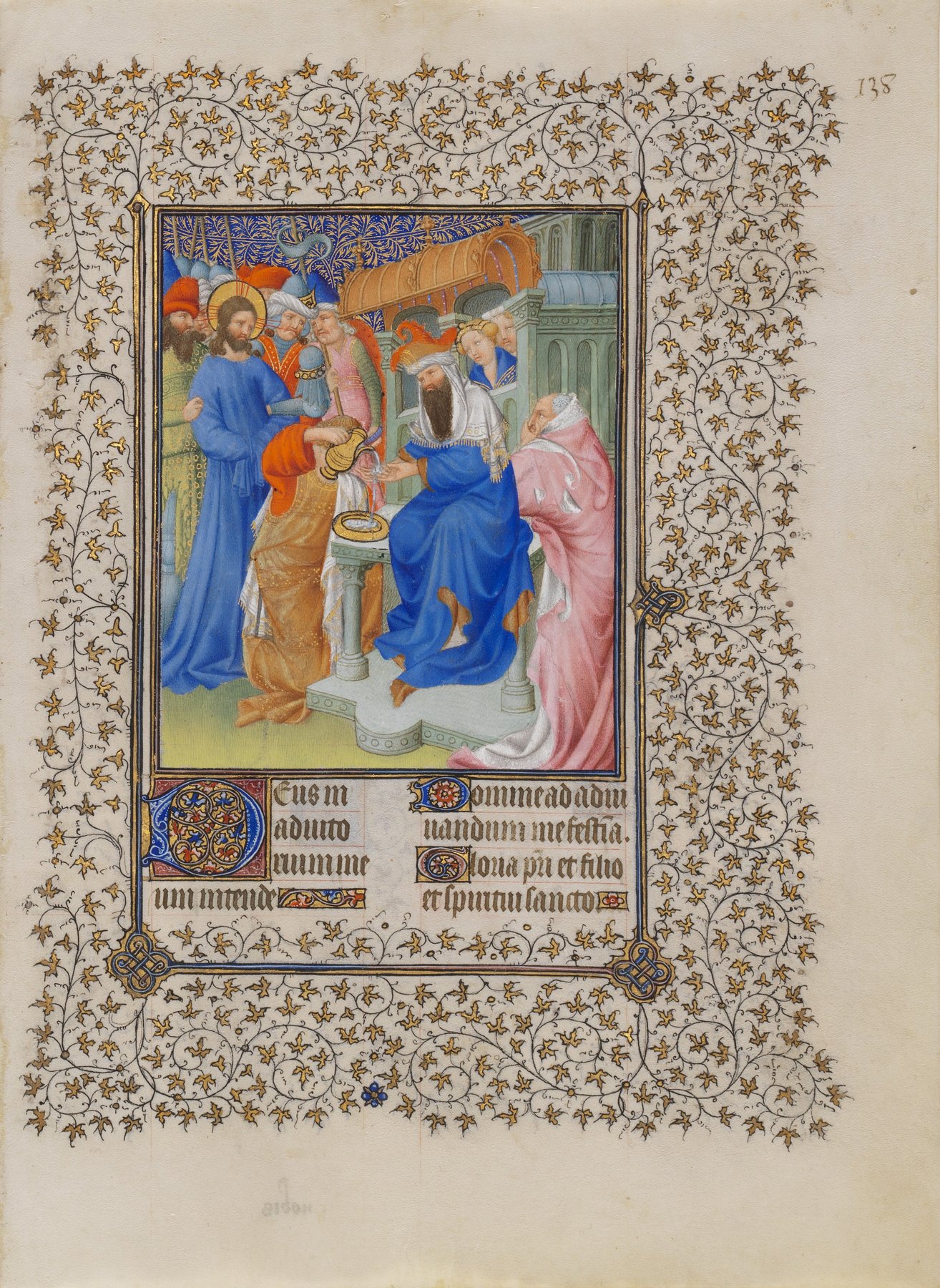 Pilate Washes His Hands — The Limbourg Brothers