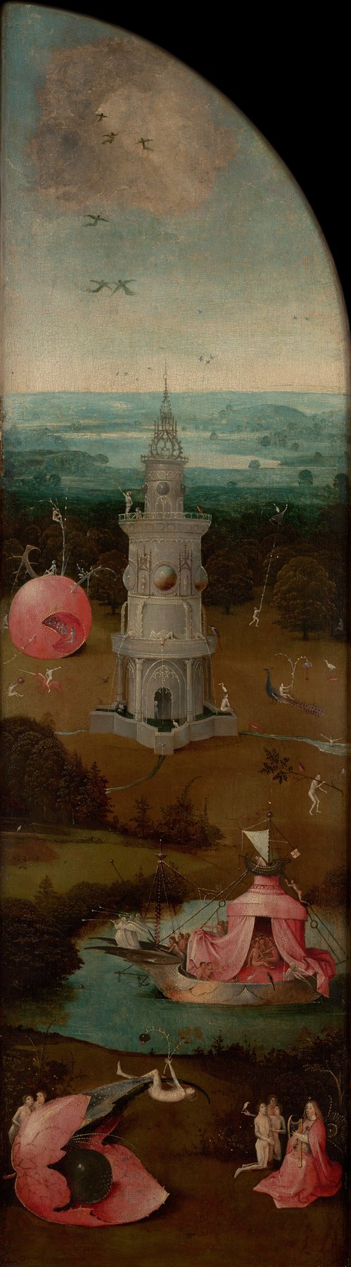The Last Judgment (left wing) — Hieronymus Bosch