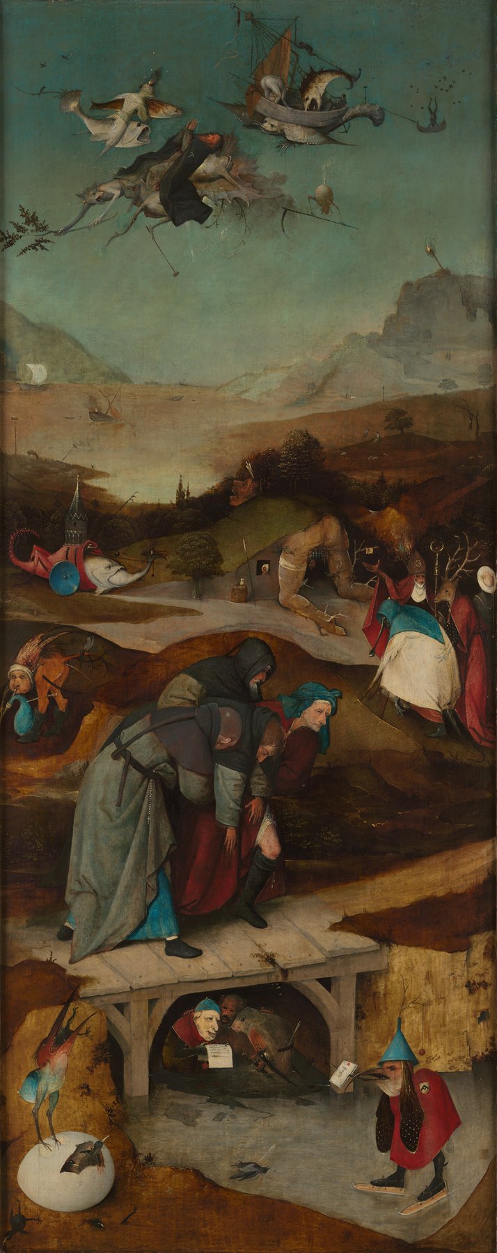 The Flight and Fall of Saint Anthony — Hieronymus Bosch