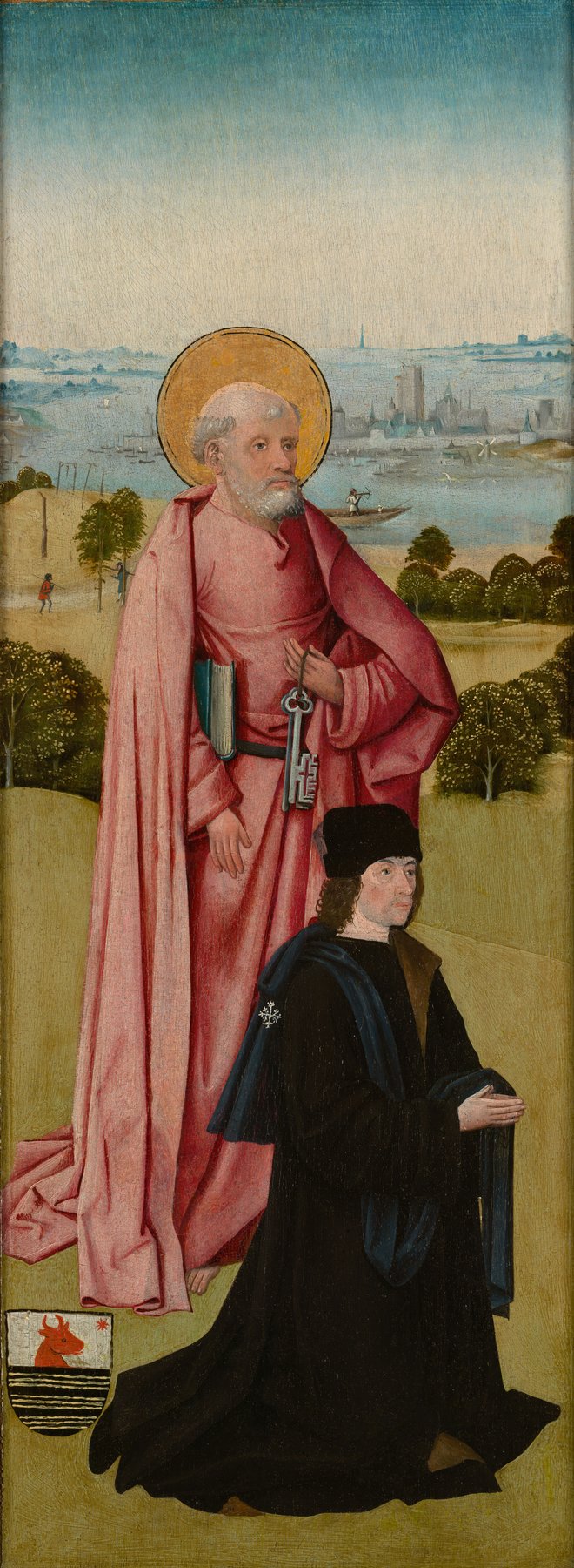 Ecce Homo Triptych (left wing) — Workshop of Hieronymus Bosch