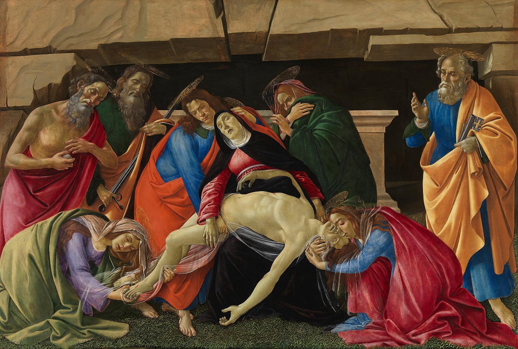 The Lamentation of Christ — Sandro Botticelli