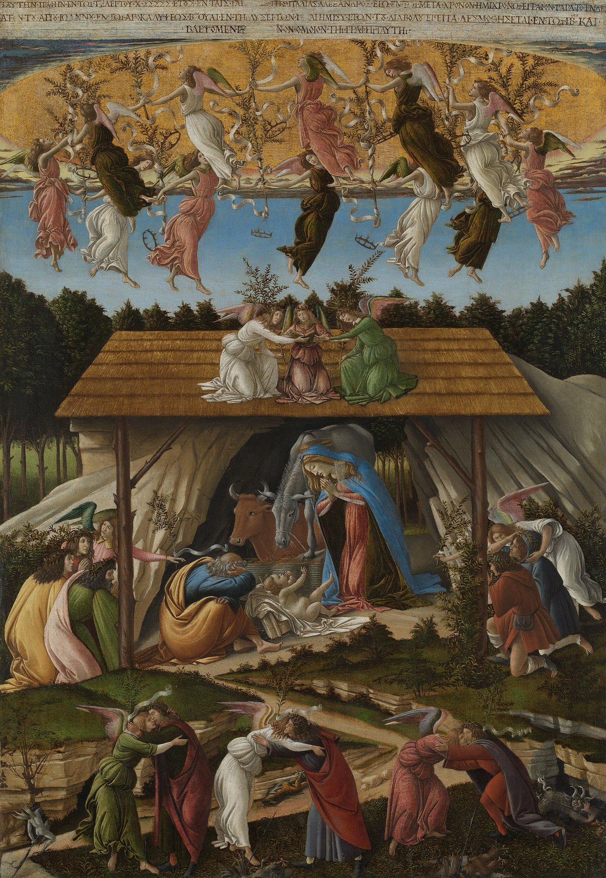 Mystic Nativity — Sandro Botticelli