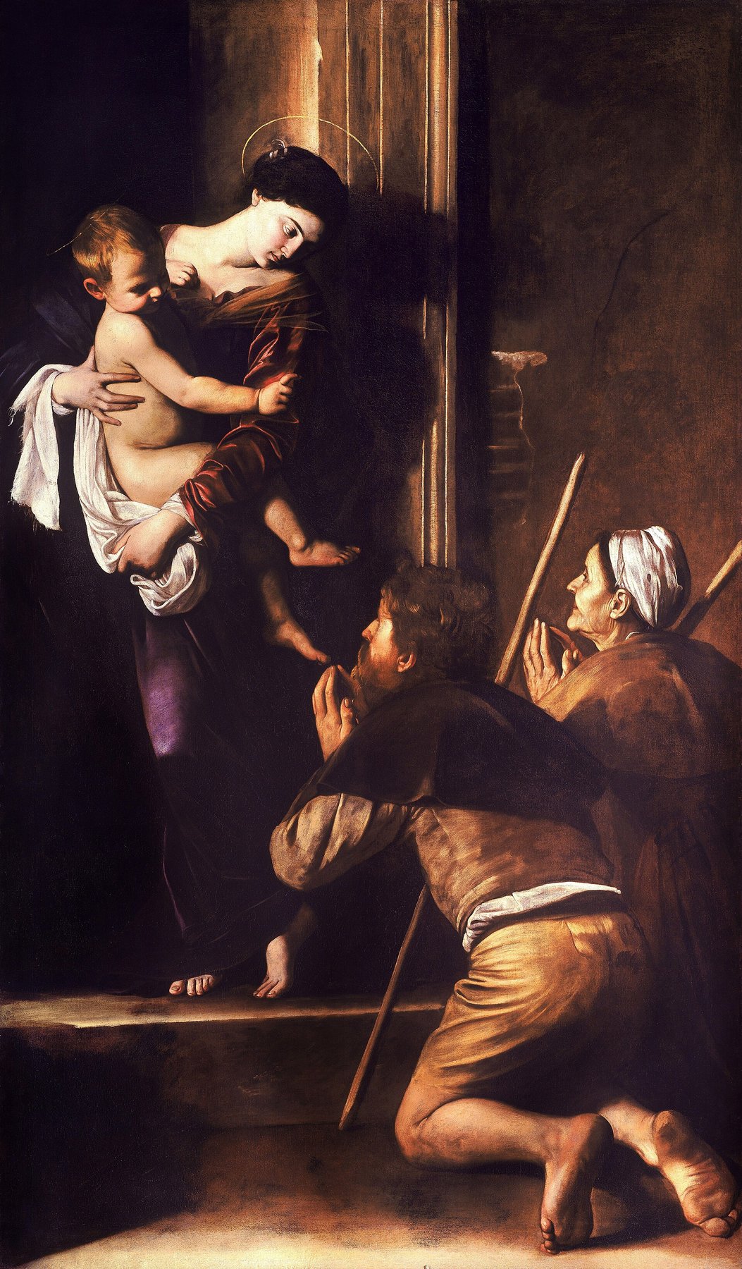 The Madonna of Loreto (Madonna of the Pilgrims) — Caravaggio