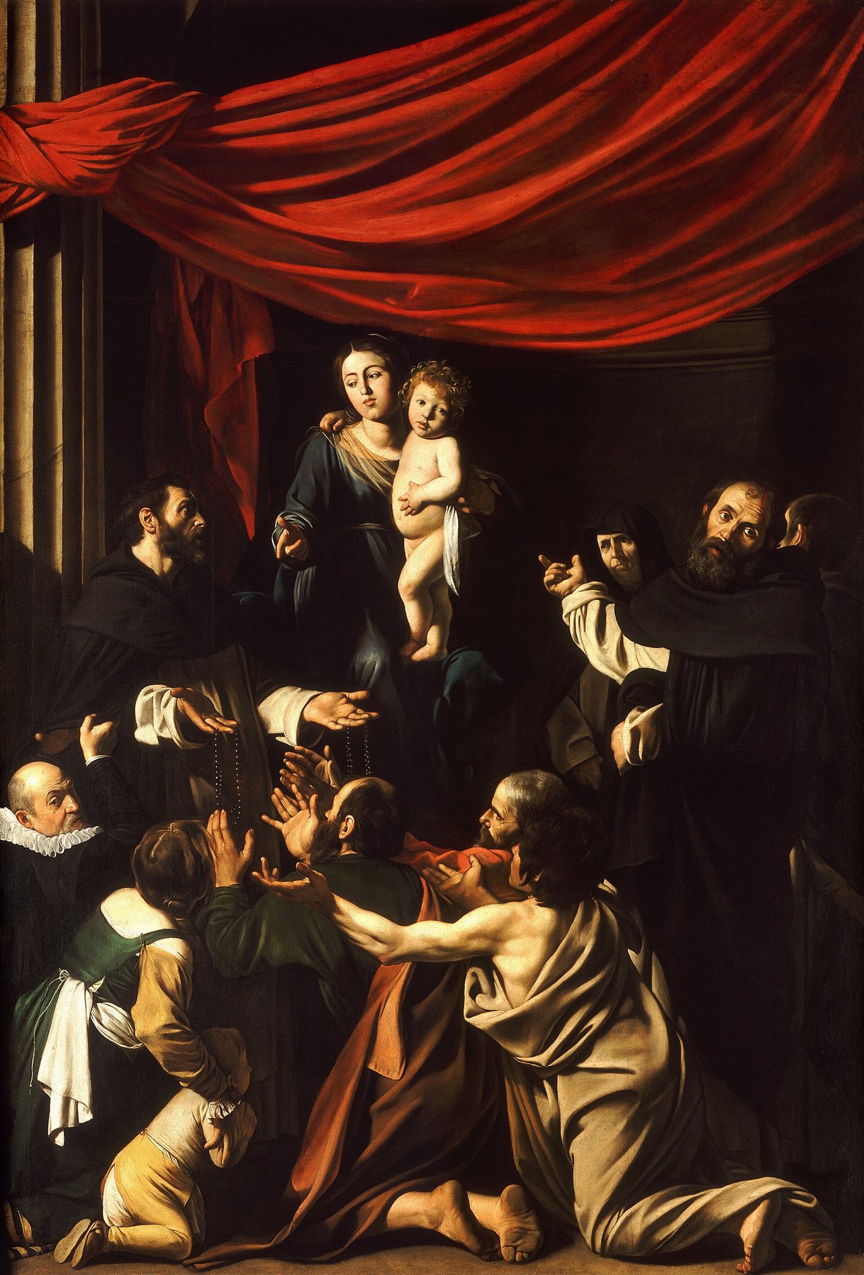 The Madonna of the Rosary — Caravaggio