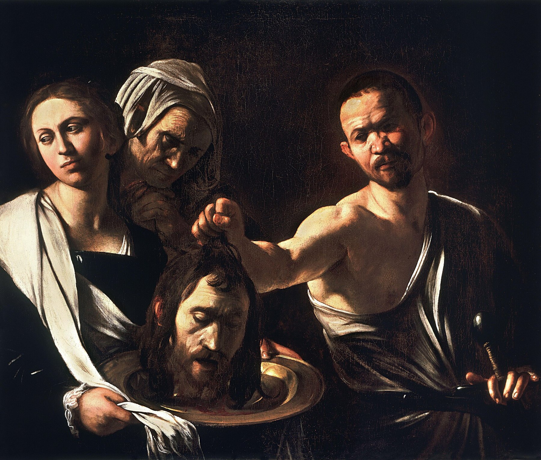 Salome receives the Head of John the Baptist — Caravaggio