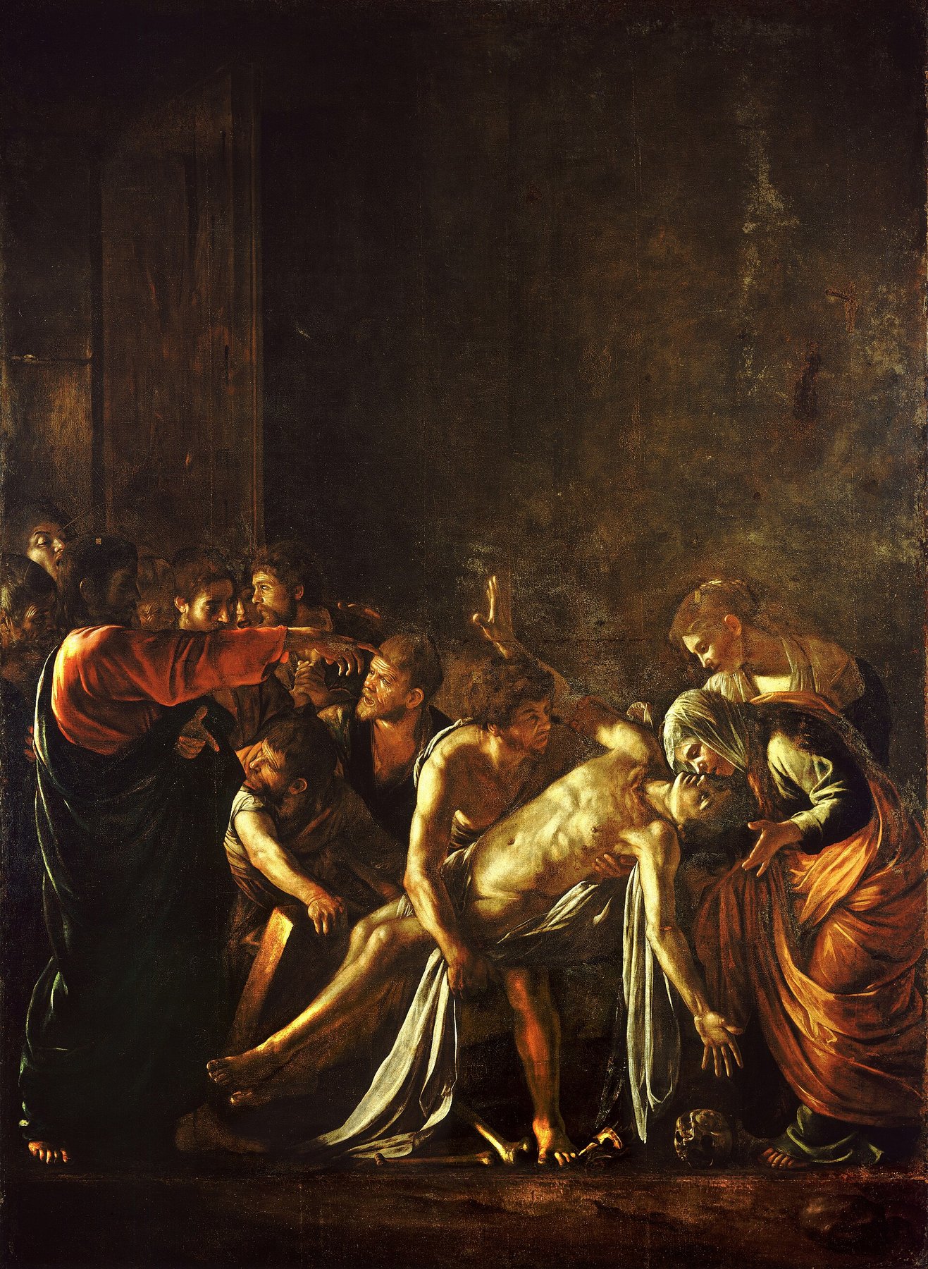 The Raising of Lazarus — Caravaggio