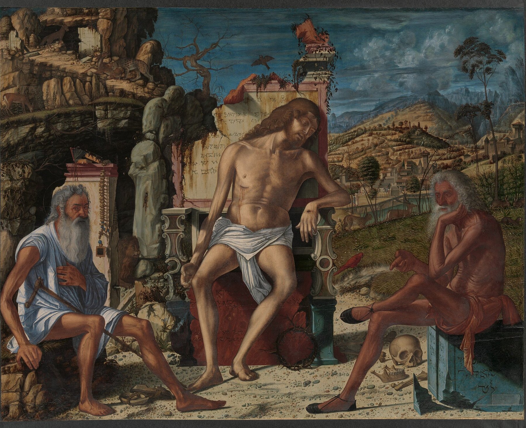 The Meditation on the Passion by Vittore Carpaccio, ca. 1490, The Metropolitan Museum of Art, New York