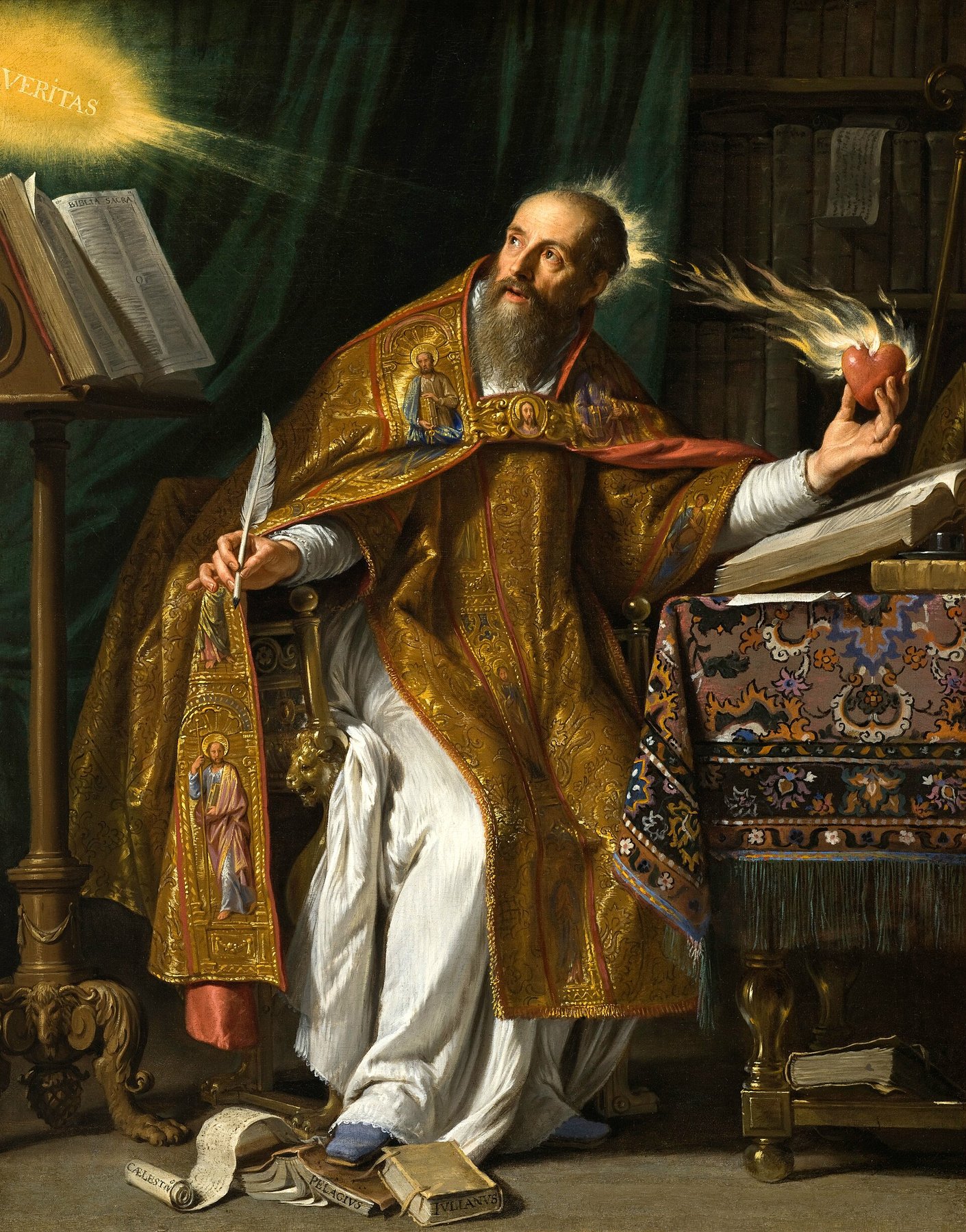 Saint Augustine — Philippe de Champaigne