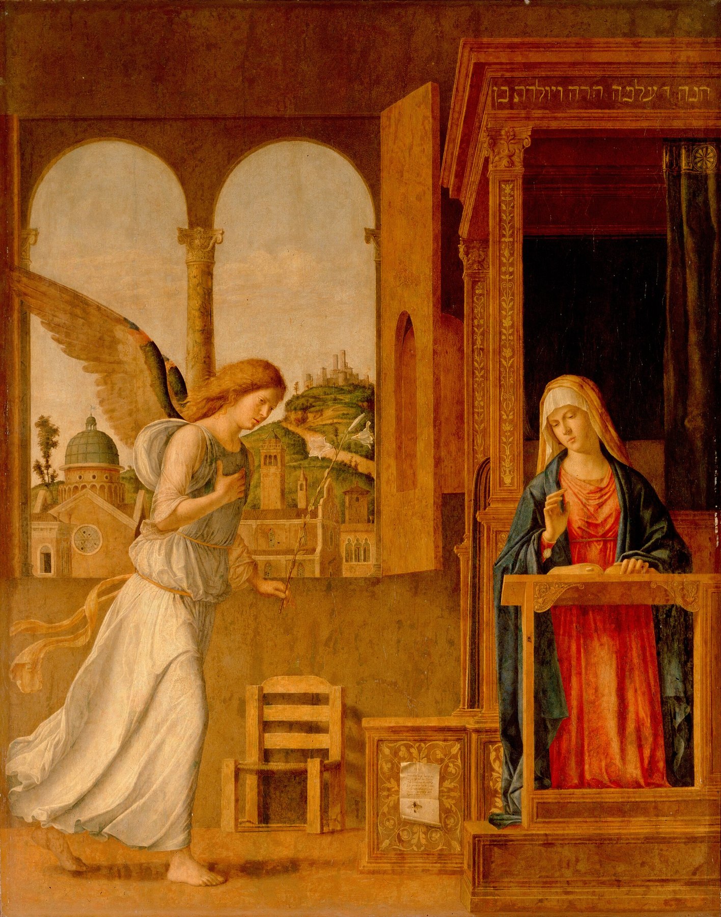 The Annunciation — Cima da Conegliano