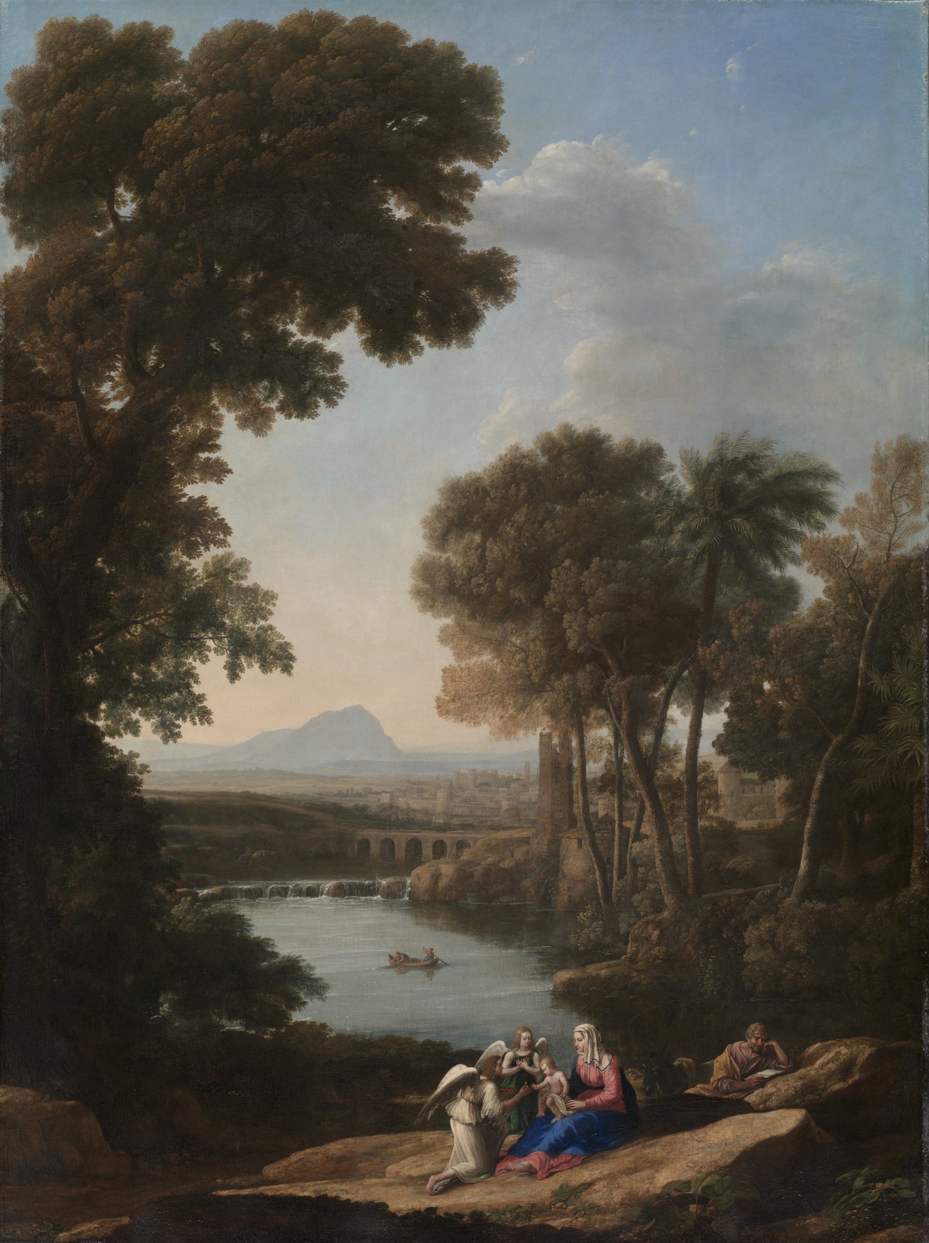 Rest on the Flight into Egypt — Claude Lorrain