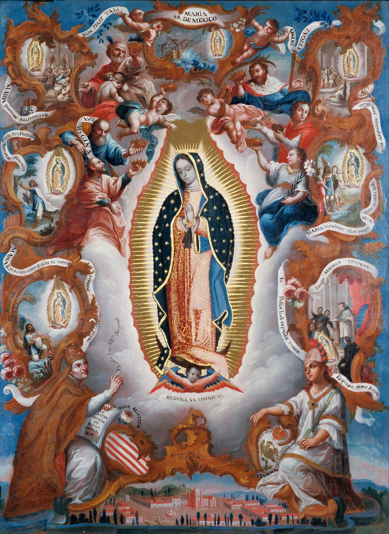 Virgin of Guadalupe by Sebastián Salcedo, 1779, Denver Art Museum
