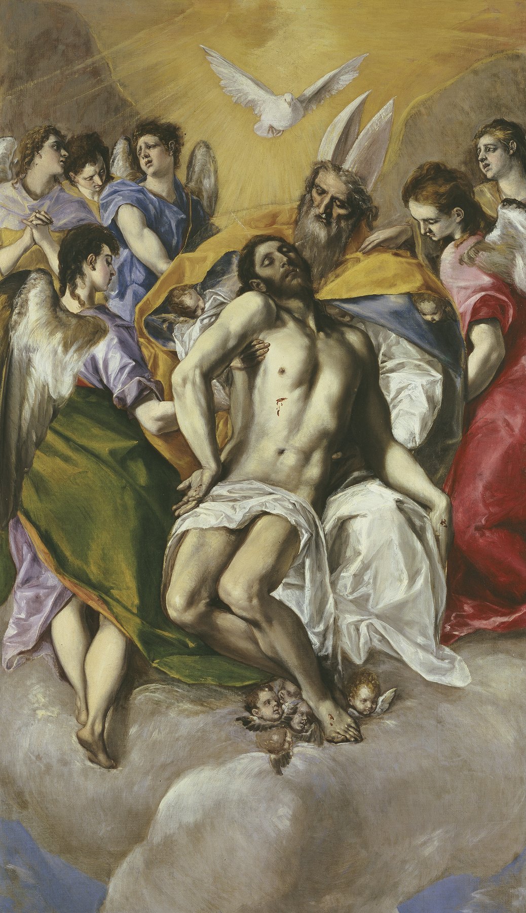 The Holy Trinity — El Greco