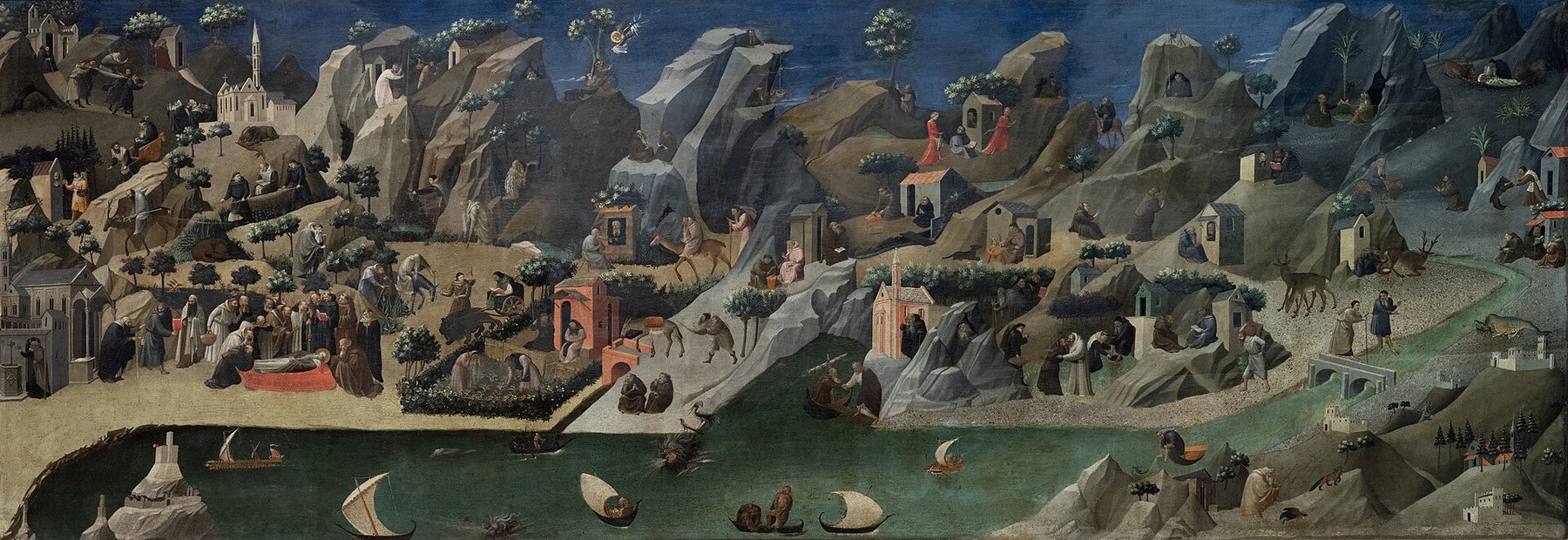 The Thebaid — Attributed to Fra Angelico