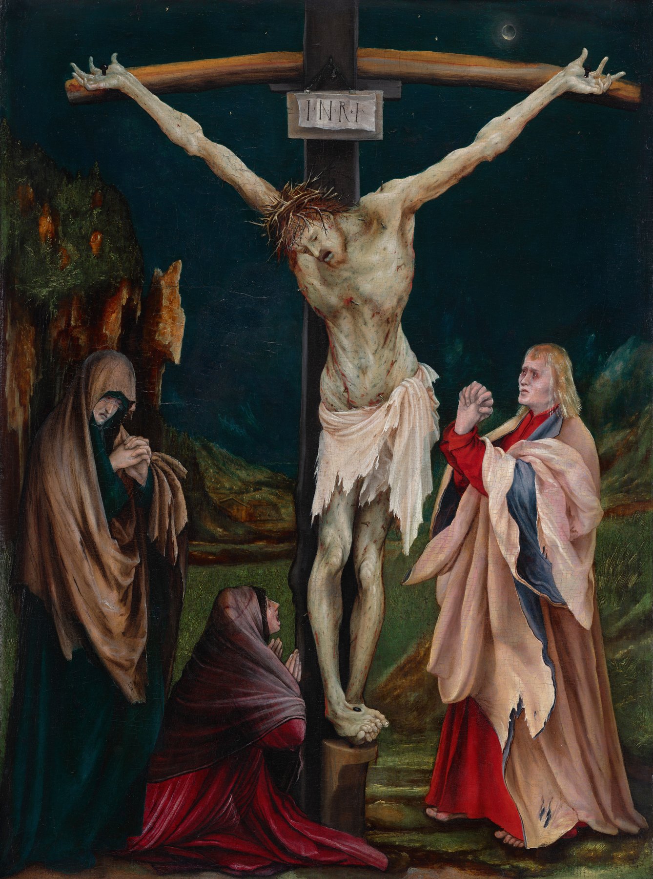 The Small Crucifixion by Matthias Grünewald, c. 1511/1520, National Gallery of Art, Washington