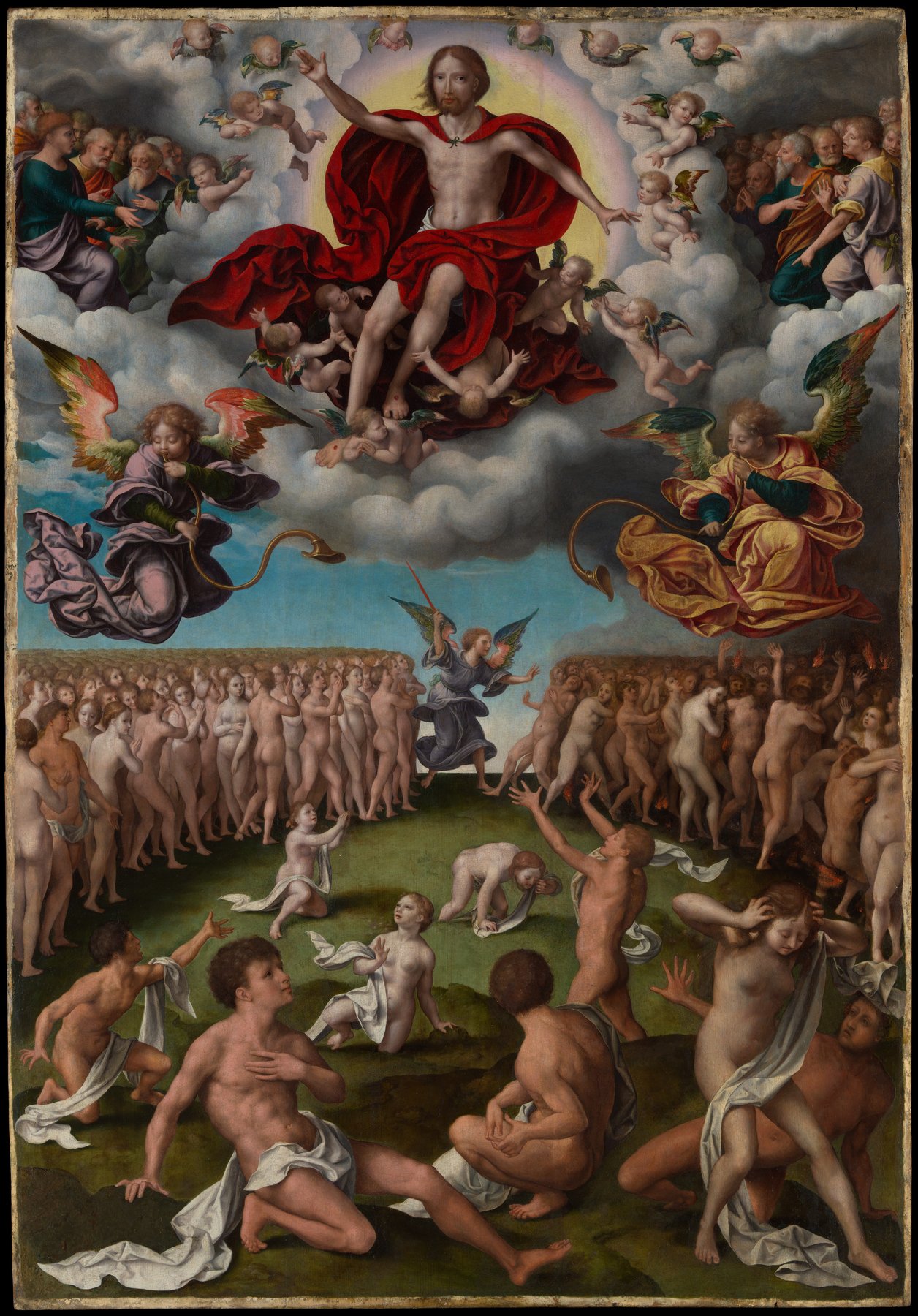 The Last Judgment by Joos van Cleve, ca. 1525–30, The Metropolitan Museum of Art, New York