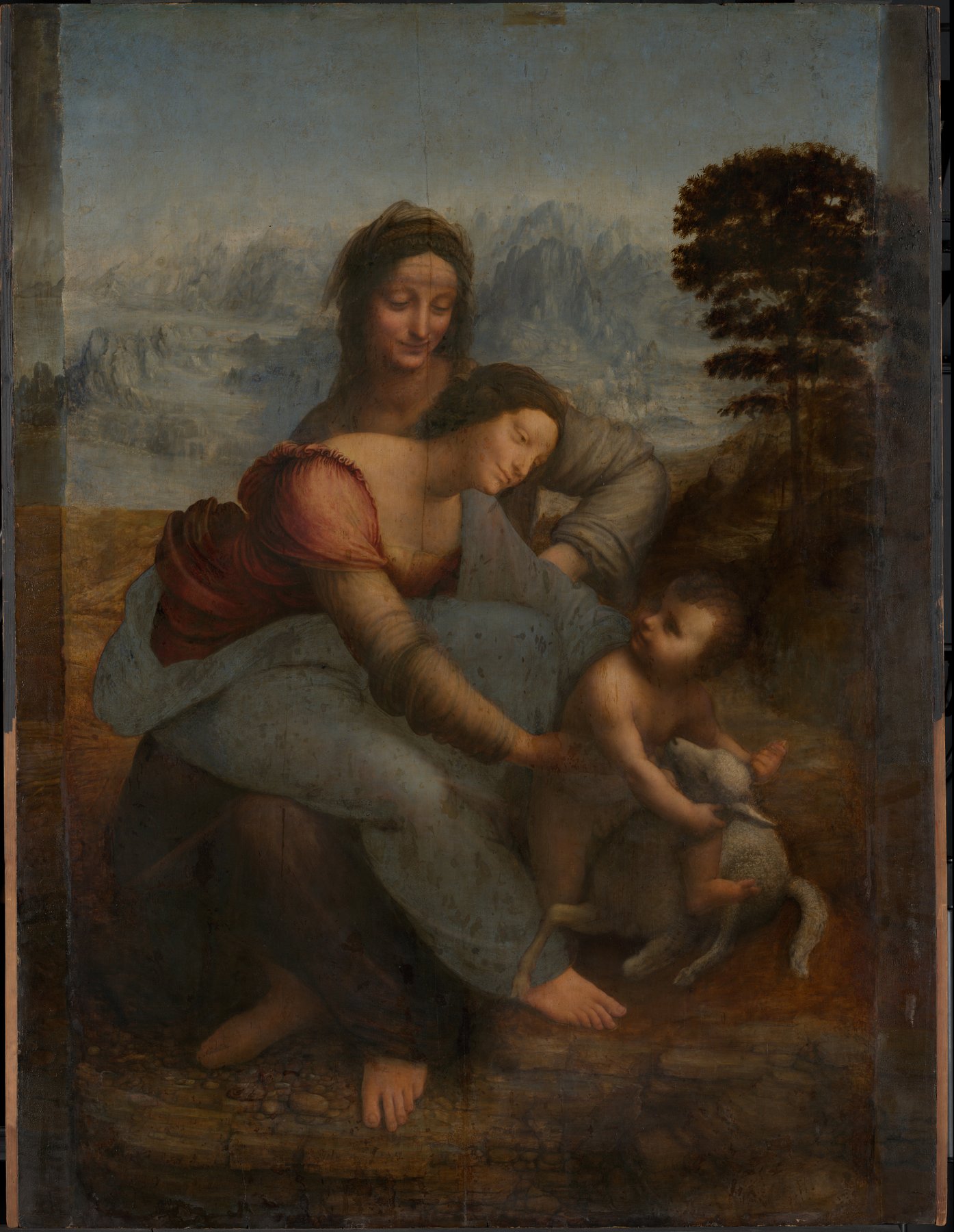 The Virgin and Child with Saint Anne — Leonardo da Vinci