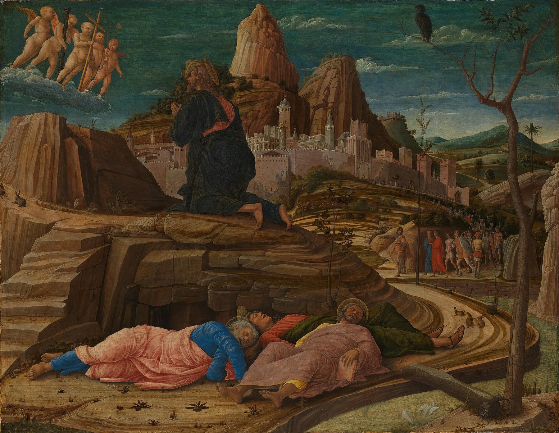 The Agony in the Garden — Andrea Mantegna