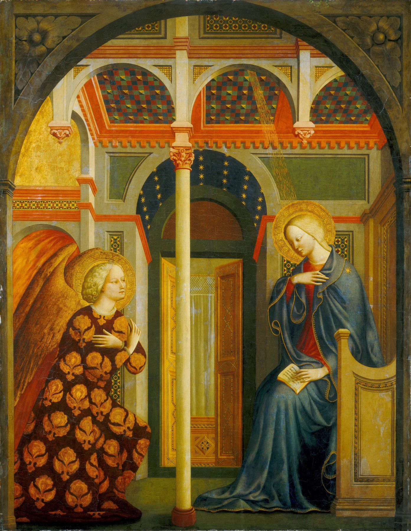 The Annunciation — Masolino da Panicale