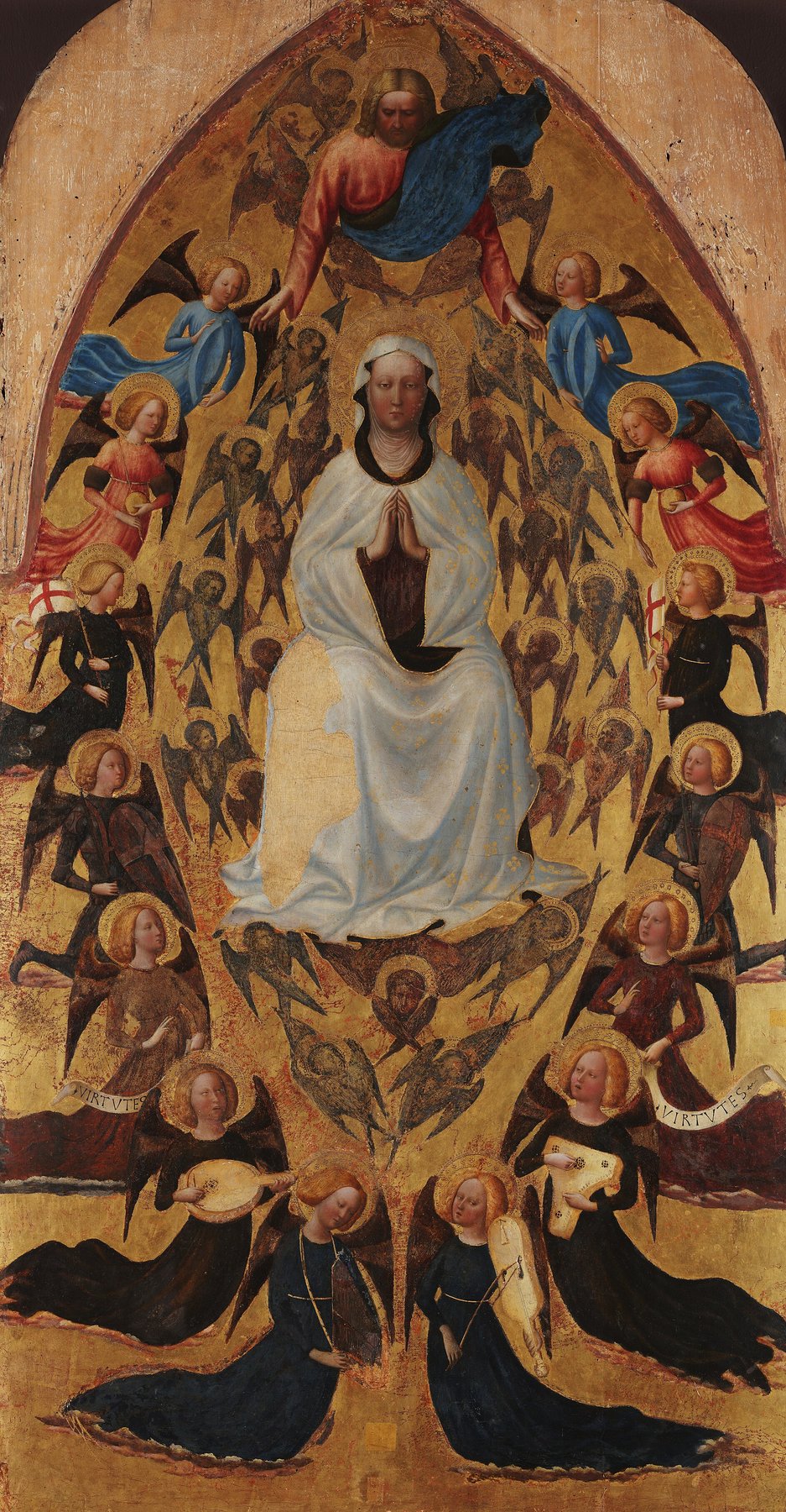 The Assumption of the Virgin — Masolino da Panicale