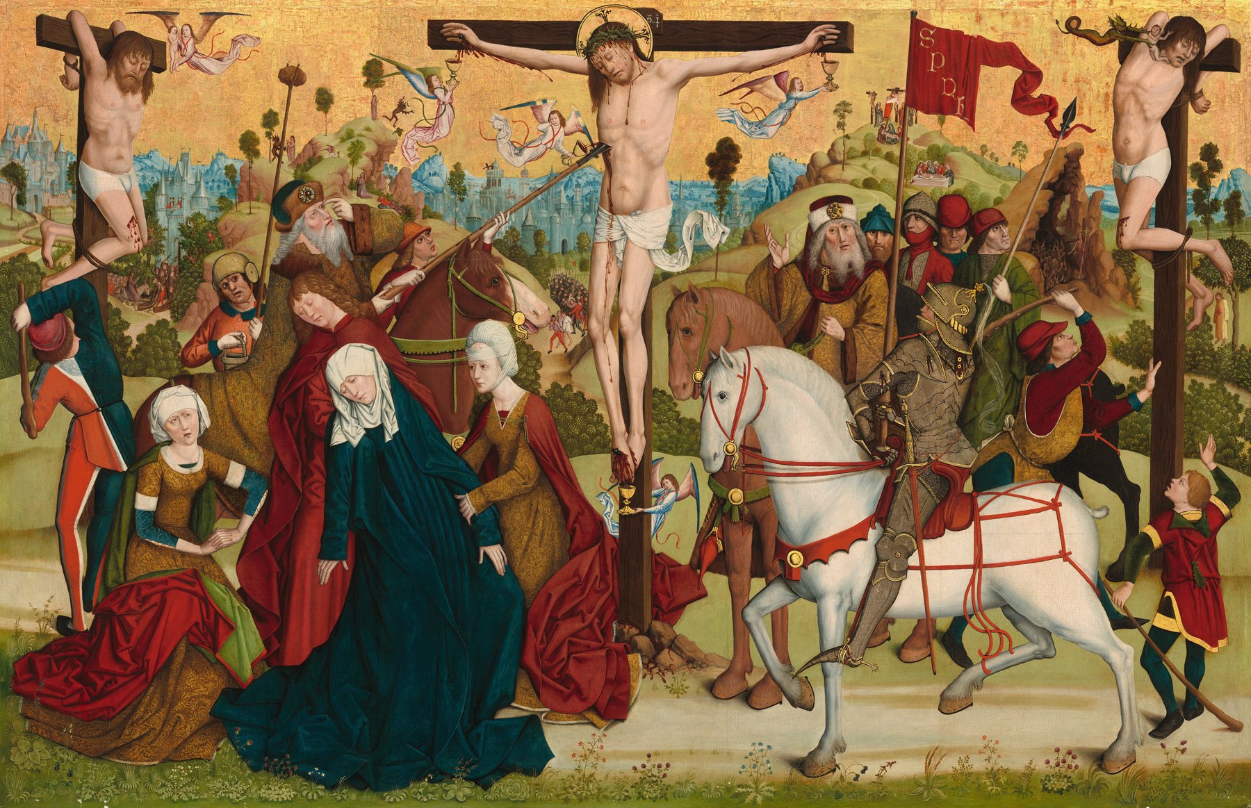 Calvary — Master of the Death of Saint Nicholas of Münster