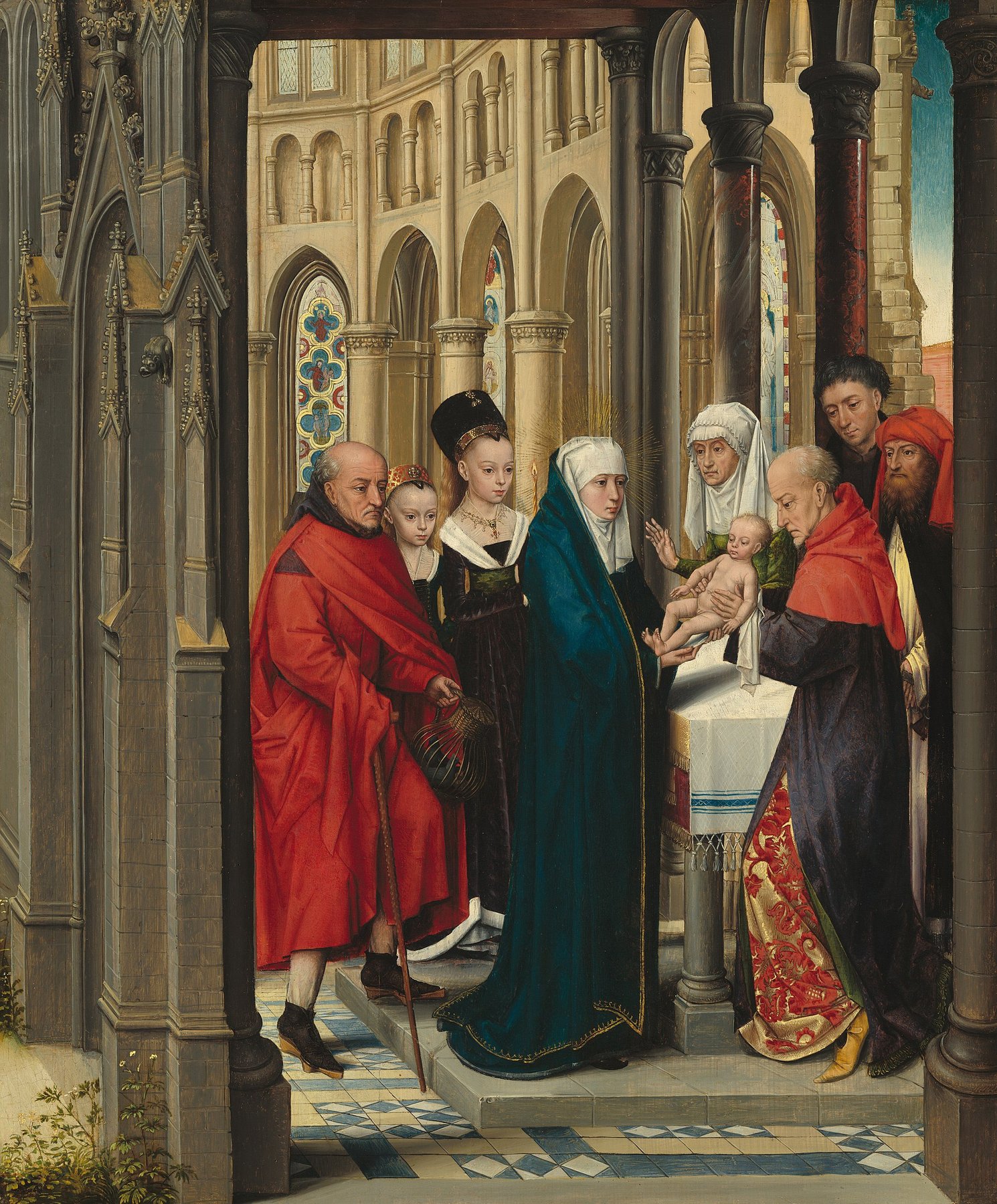 The Presentation in the Temple — Master of the Prado Adoration of the Magi