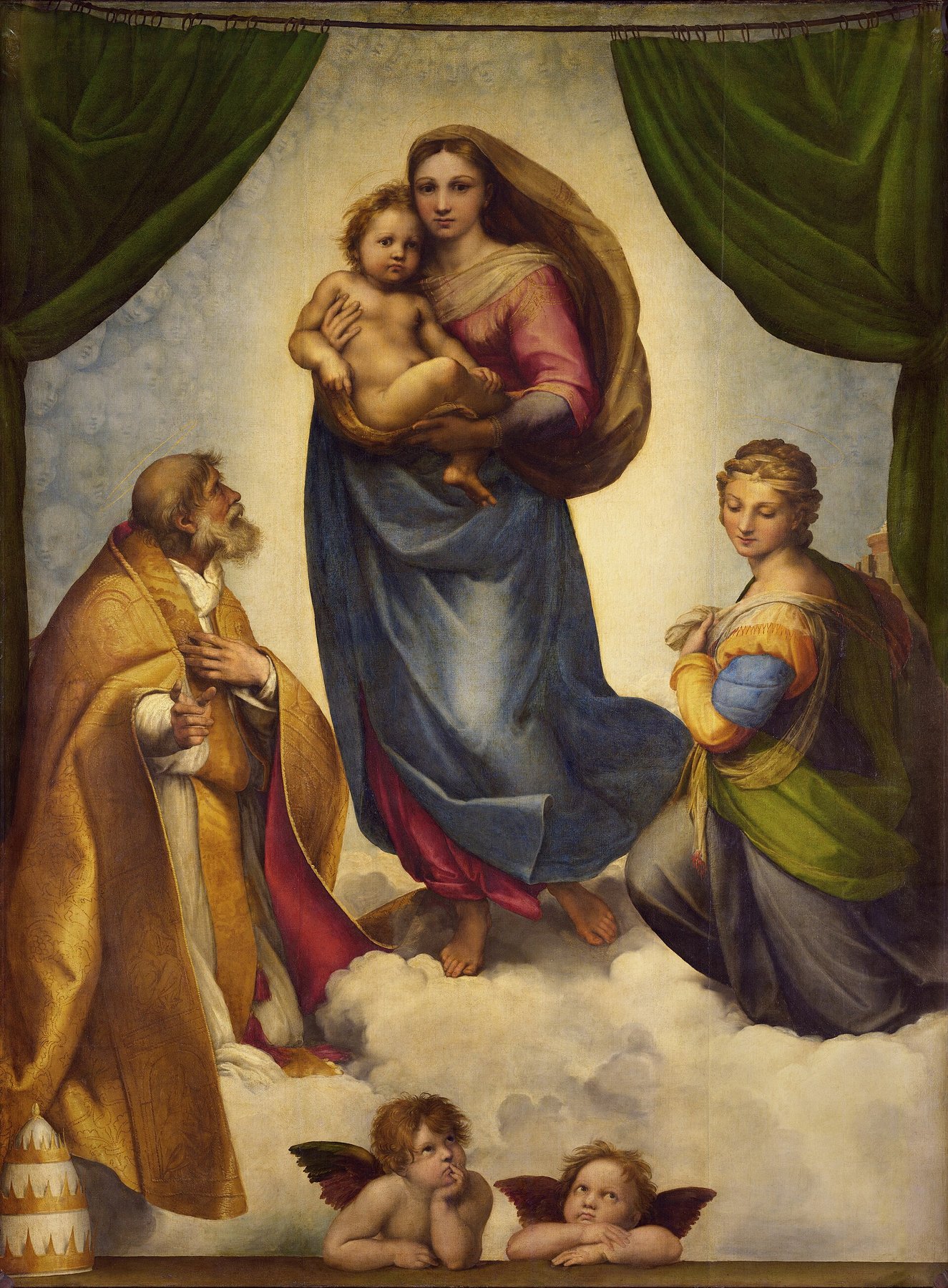The Sistine Madonna — Raphael