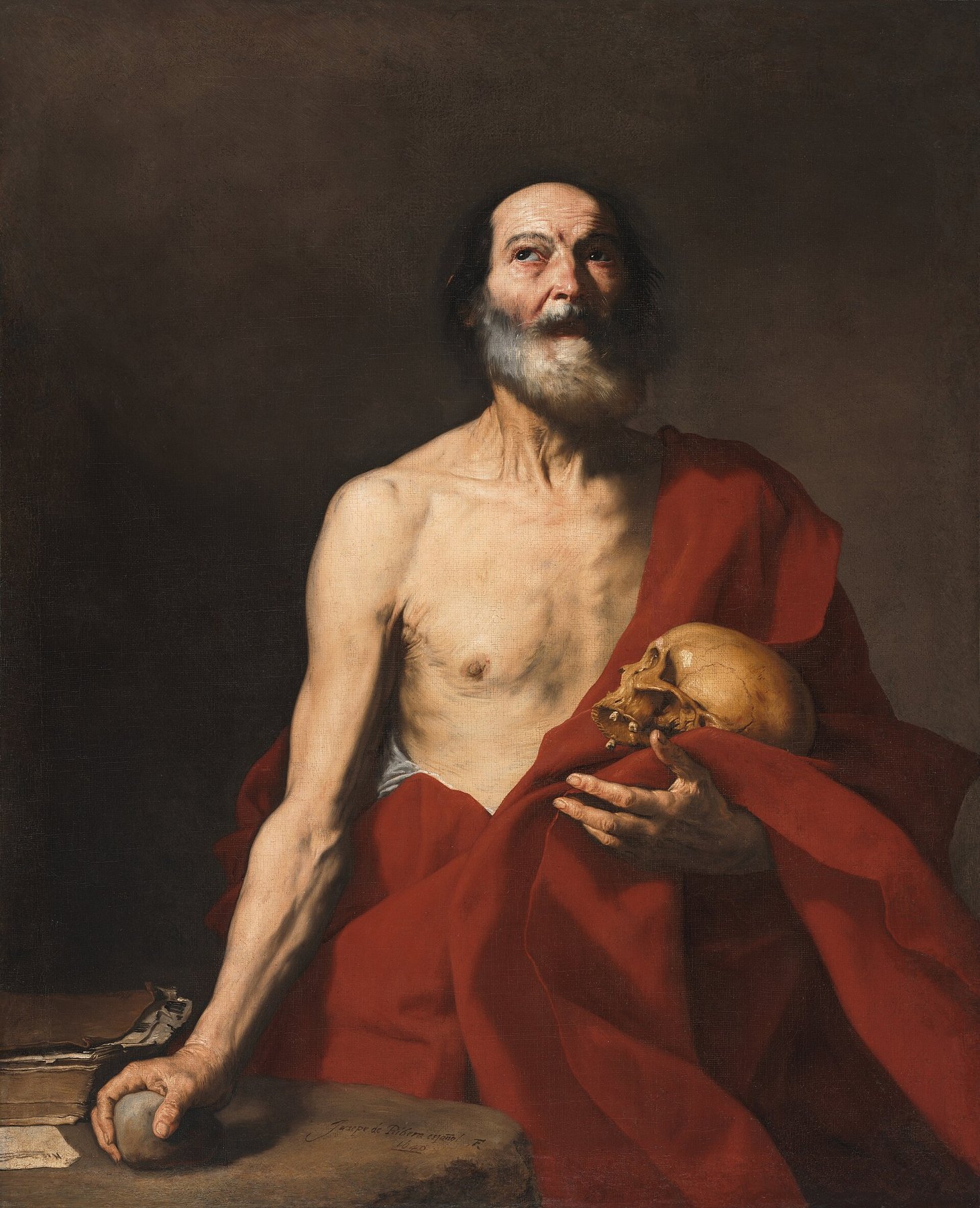 St Jerome — Jusepe de Ribera