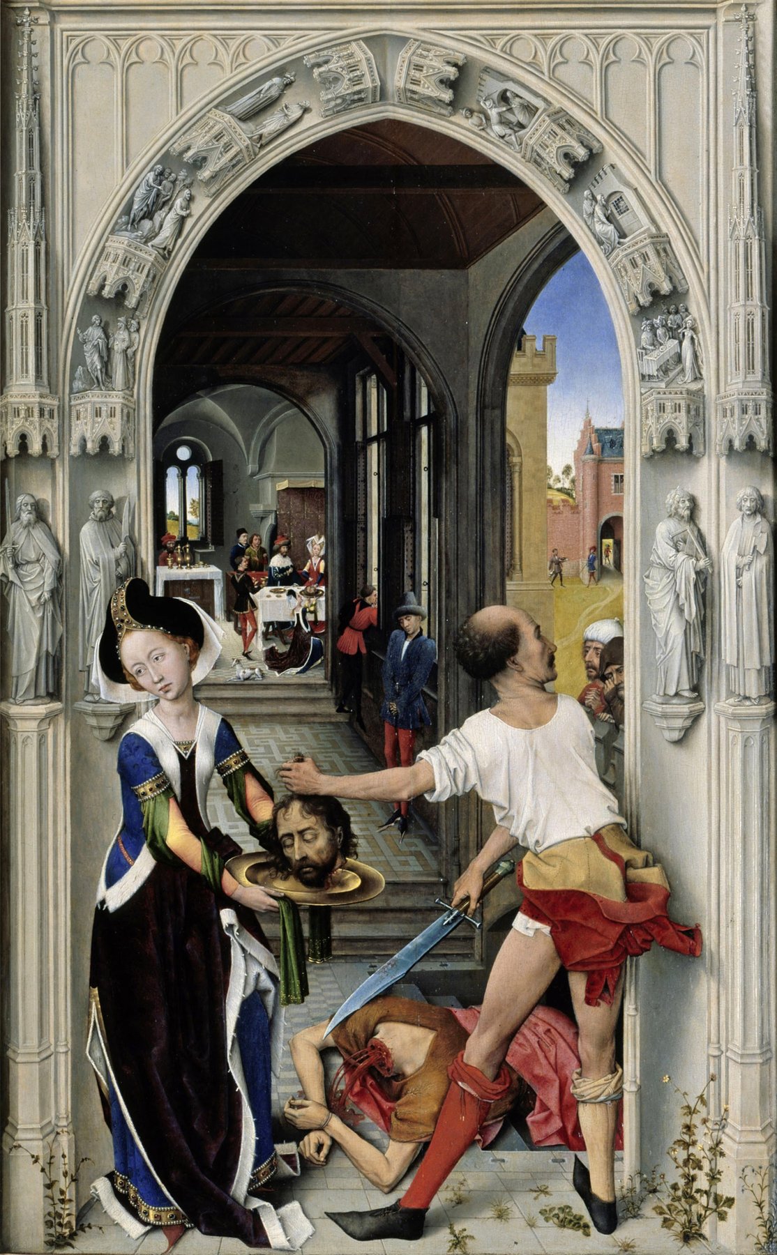 The Beheading of John the Baptist — Rogier van der Weyden