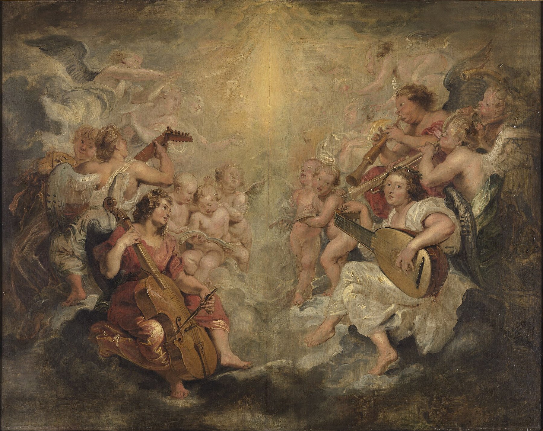 Music-Making Angels — Peter Paul Rubens