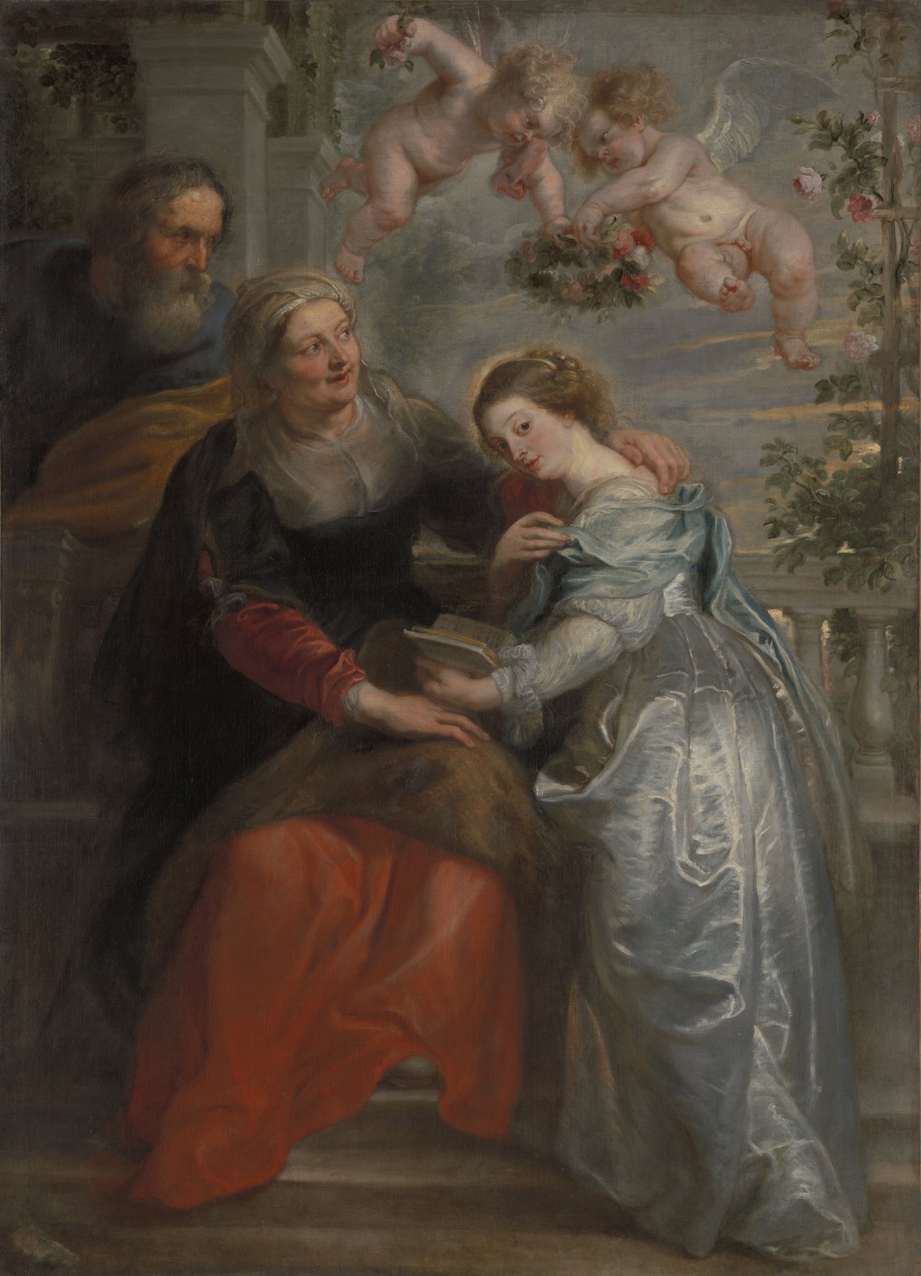 The Education of the Virgin — Peter Paul Rubens