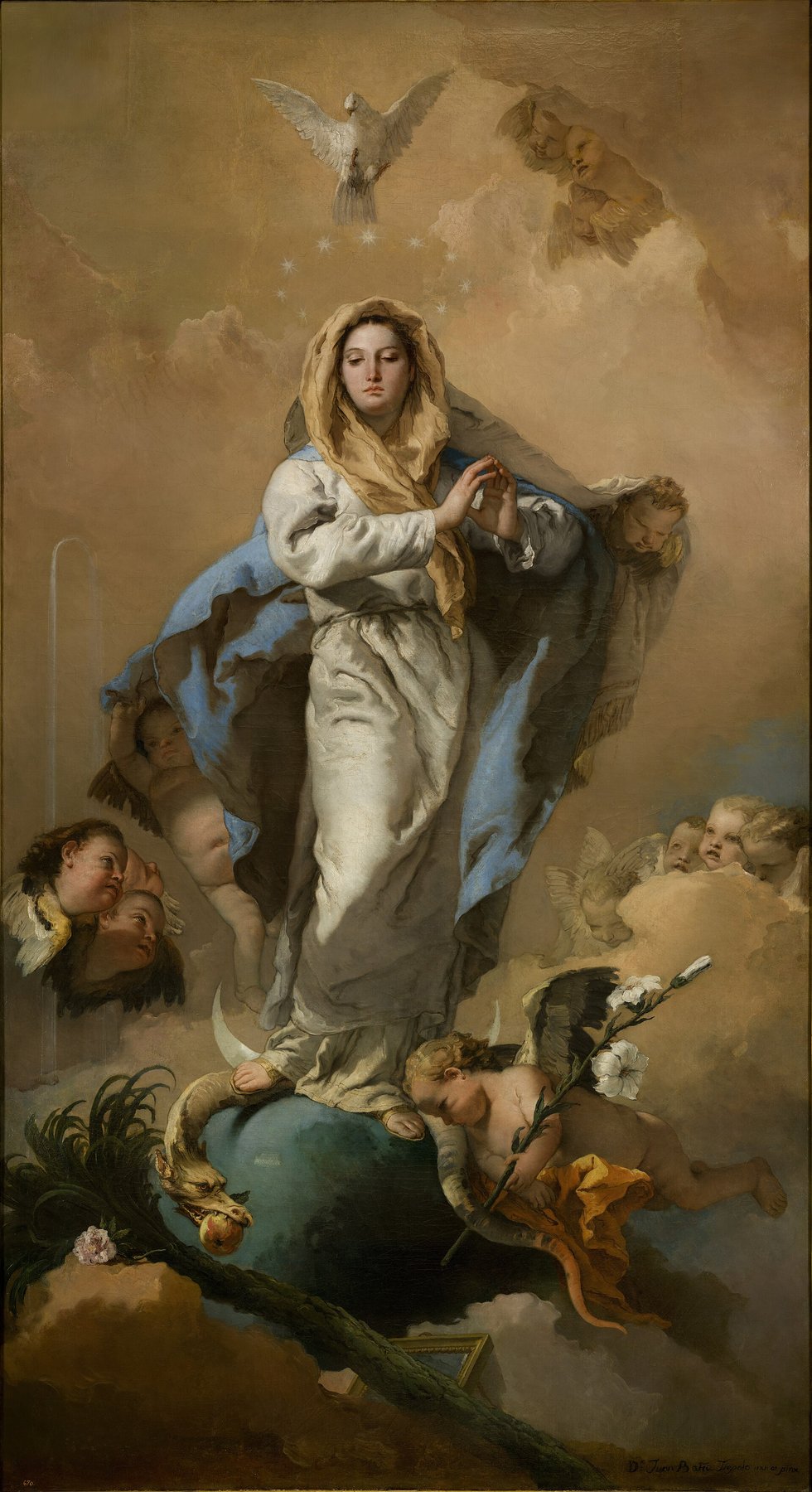 The Immaculate Conception — Giovanni Battista Tiepolo