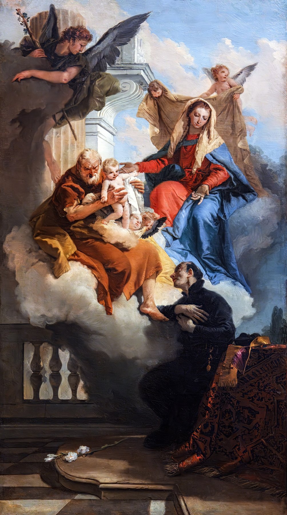 The Vision of Saint Cajetan — Giovanni Battista Tiepolo