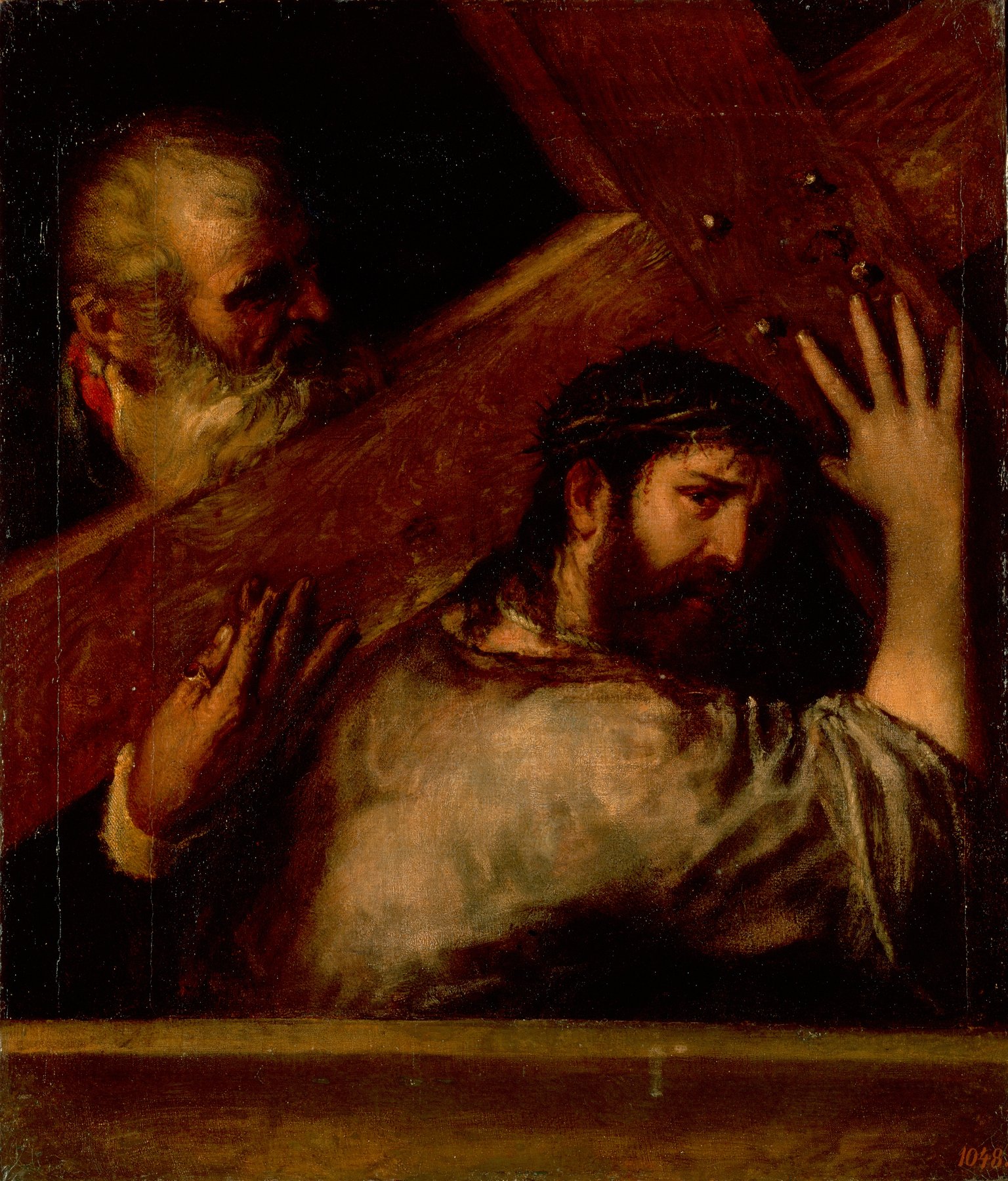 Christ Carrying the Cross by Titian, c. 1565, State Hermitage Museum, Saint Petersburg