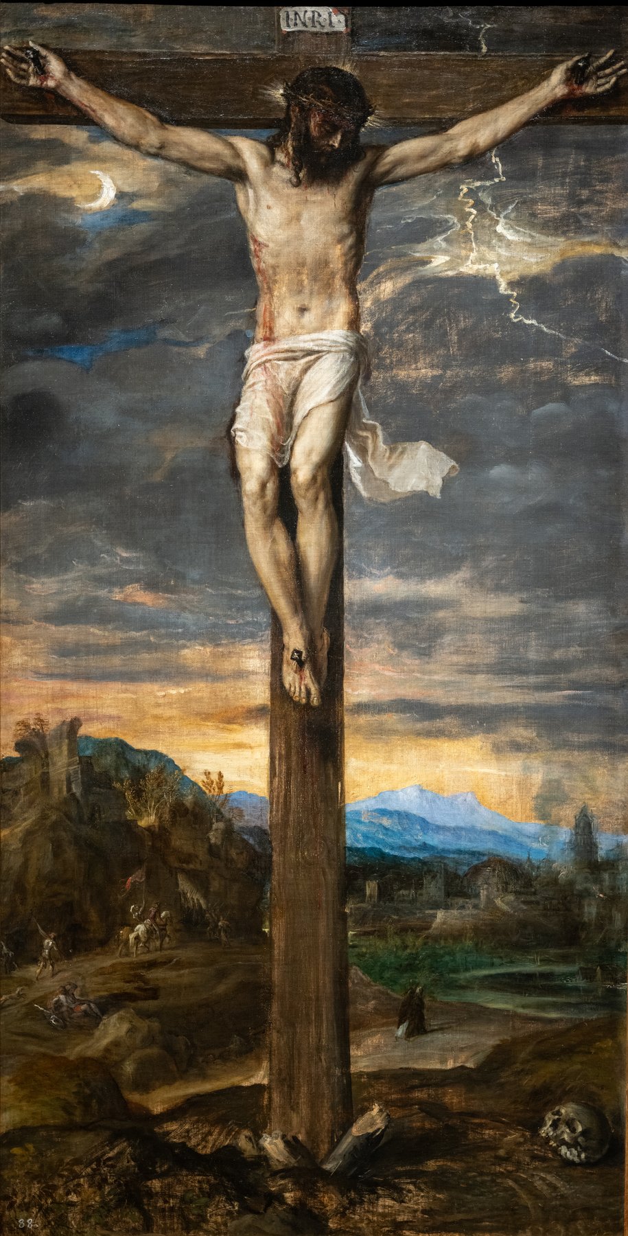 Christ Crucified by Titian, c. 1565, La Galería de las Colecciones Reales (Patrimonio Nacional), Madrid