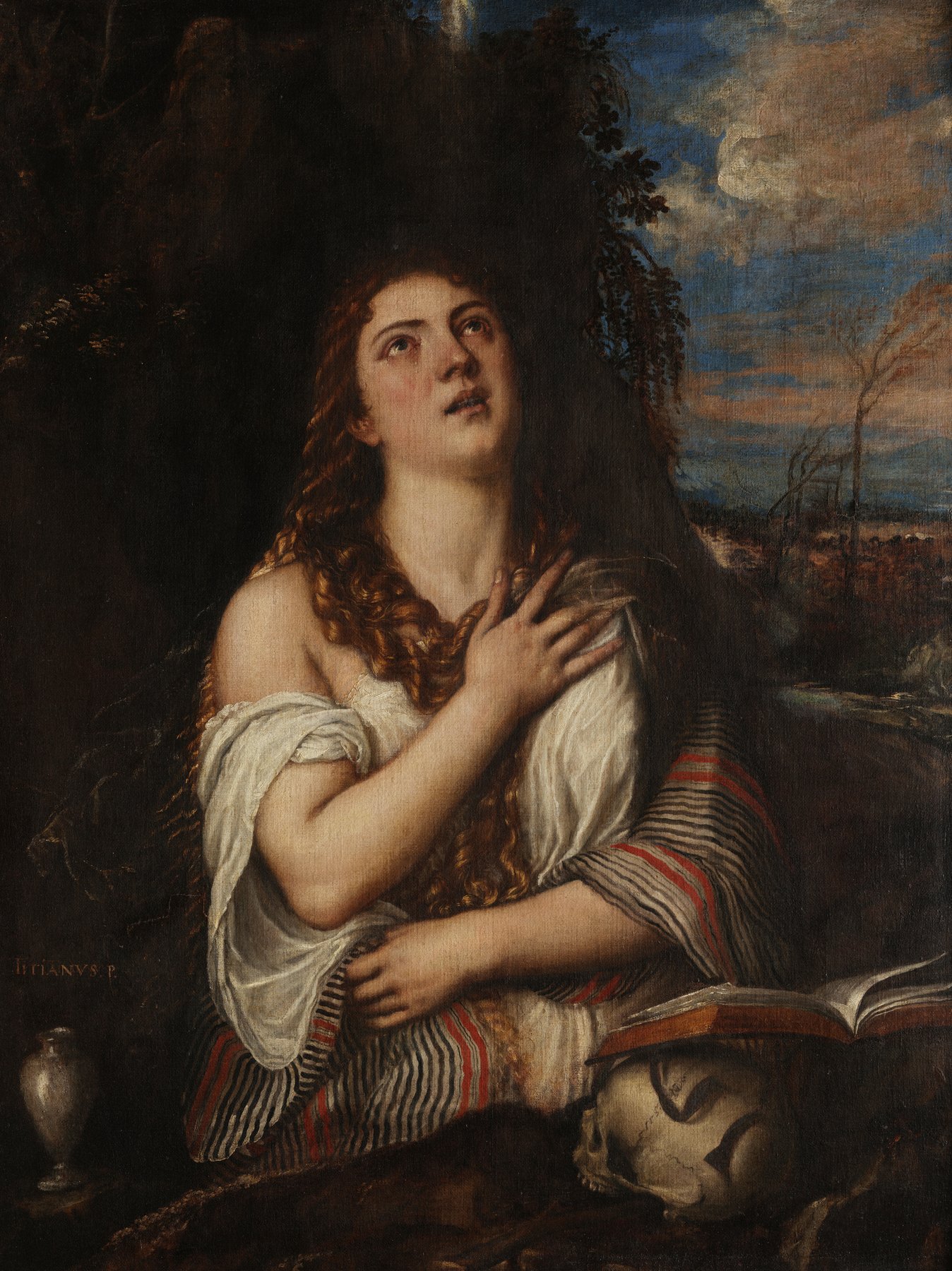 The Penitent Magdalene by Titian, about 1550, Museo e Real Bosco di Capodimonte, Naples