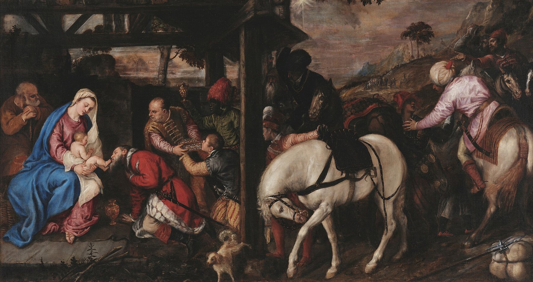 The Adoration of the Magi — Titian